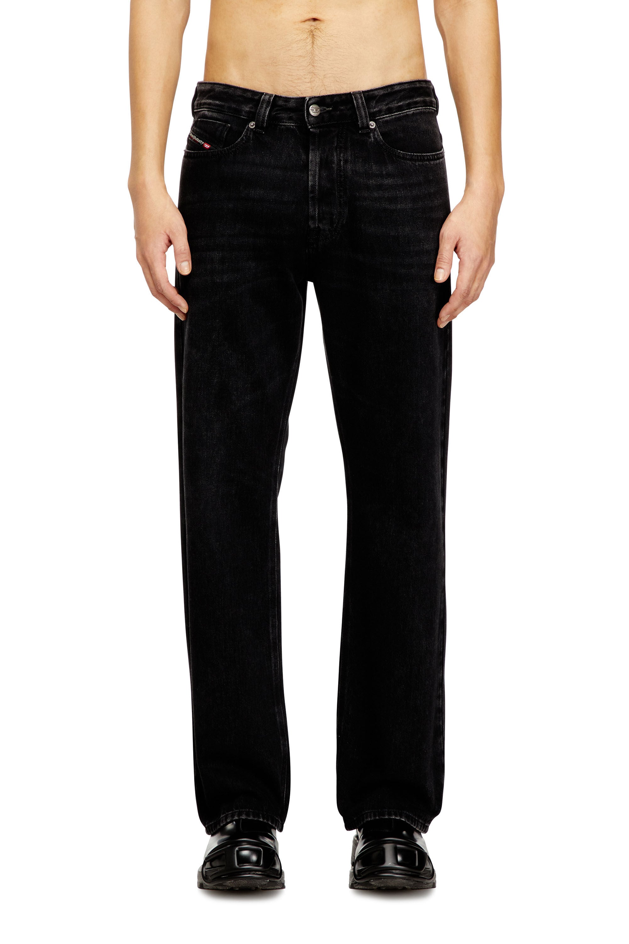 DIESEL　RelaxedJeans 1980D-Eeper Men's Relaxed Jeans | Regular Waist 1980 D-EeperBlack/Dark grey