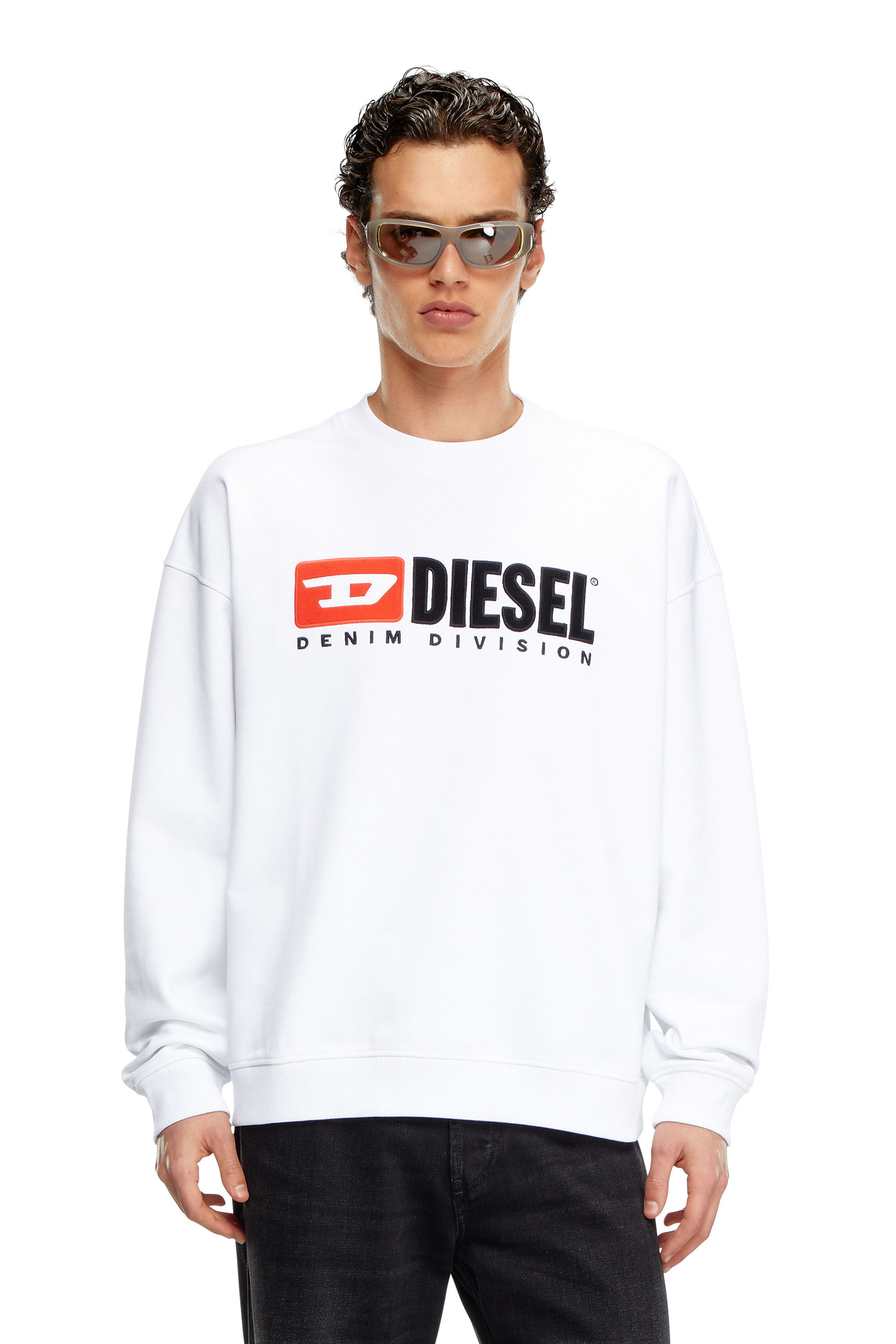 Diesel star sweatshirt cheap