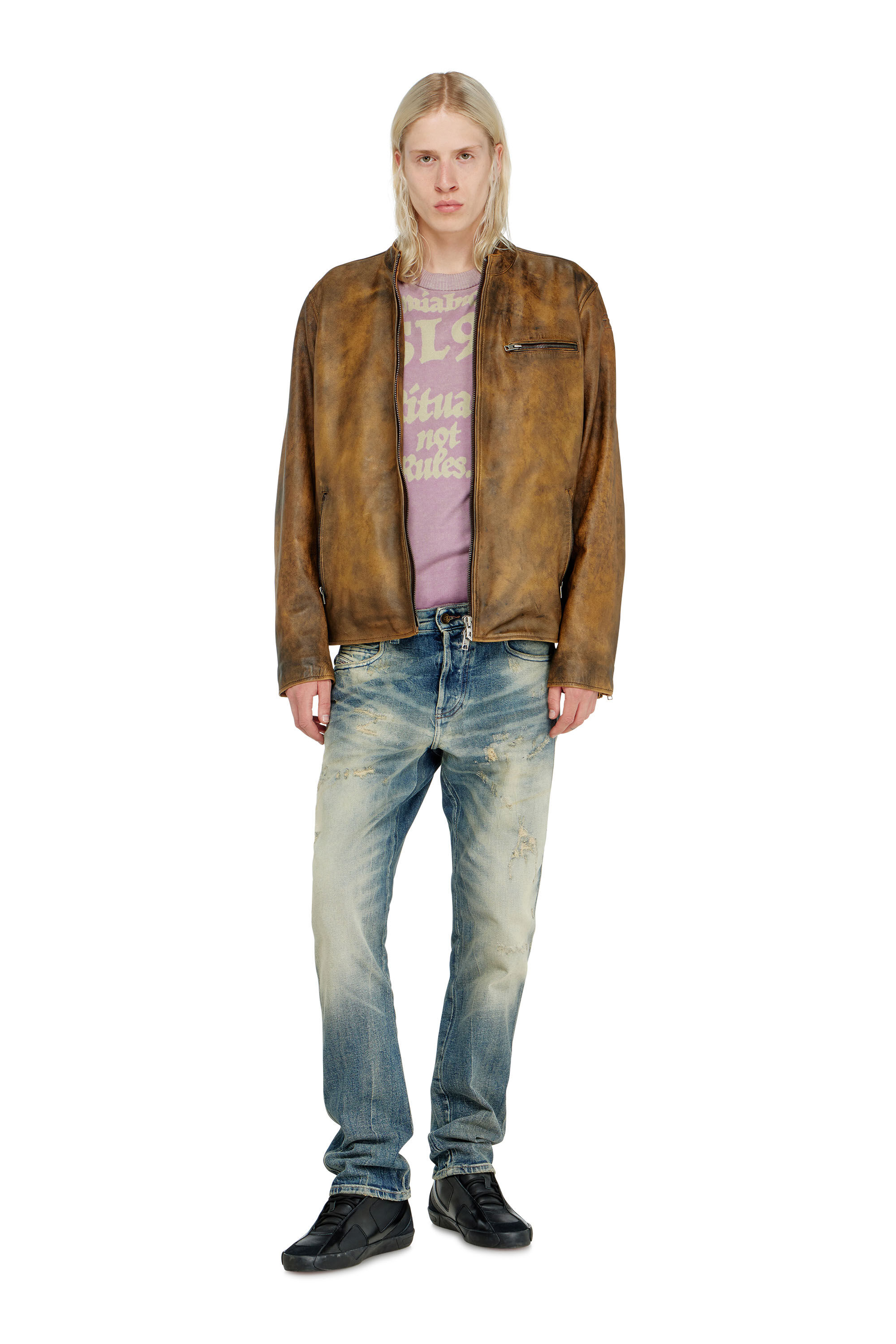 Diesel - Man's Slim Jeans 1993 D-Vyl 09P34, Medium blue - 2