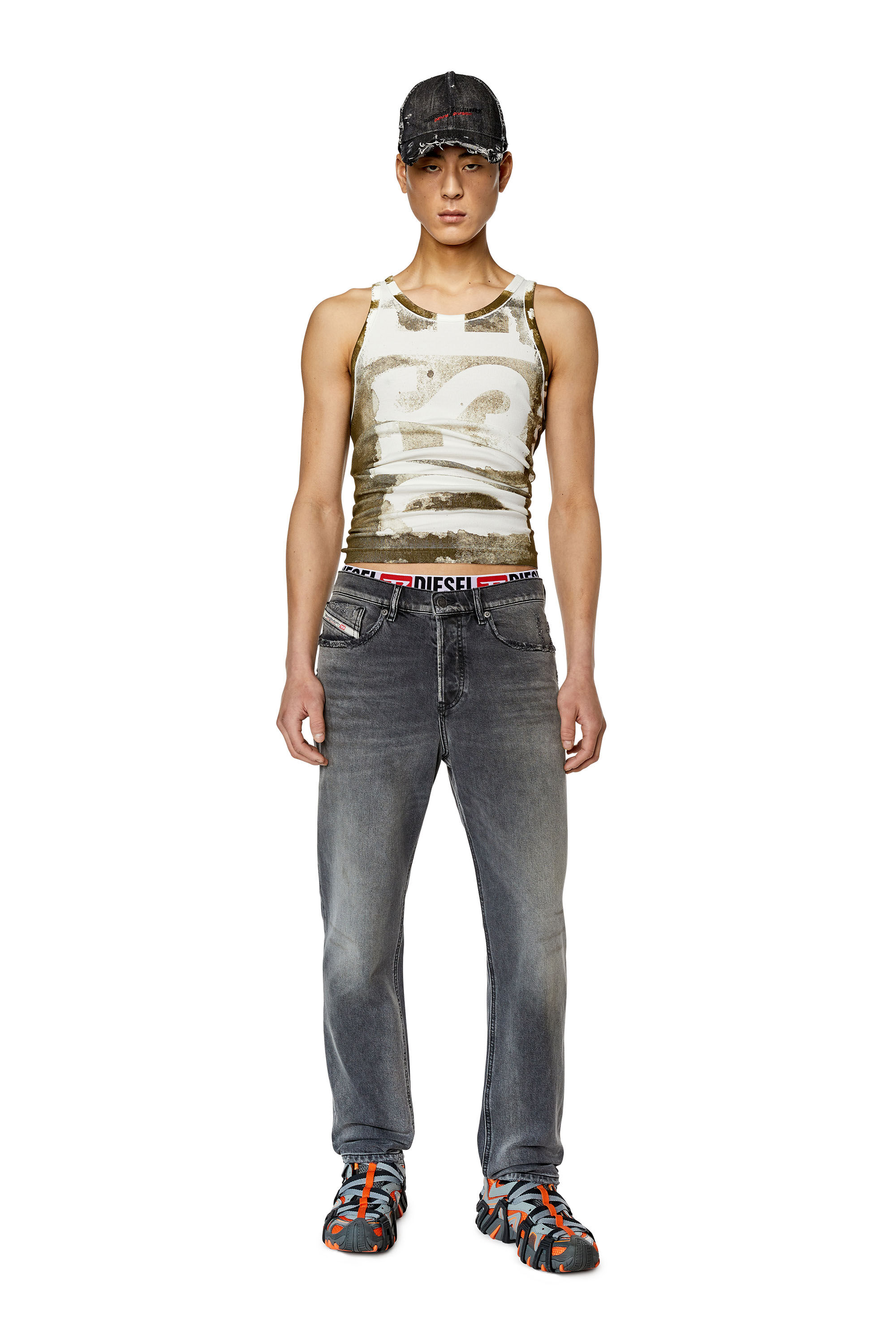 Diesel - Tapered Jeans 2005 D-Fining 09F17, Black/Dark grey - Image 1