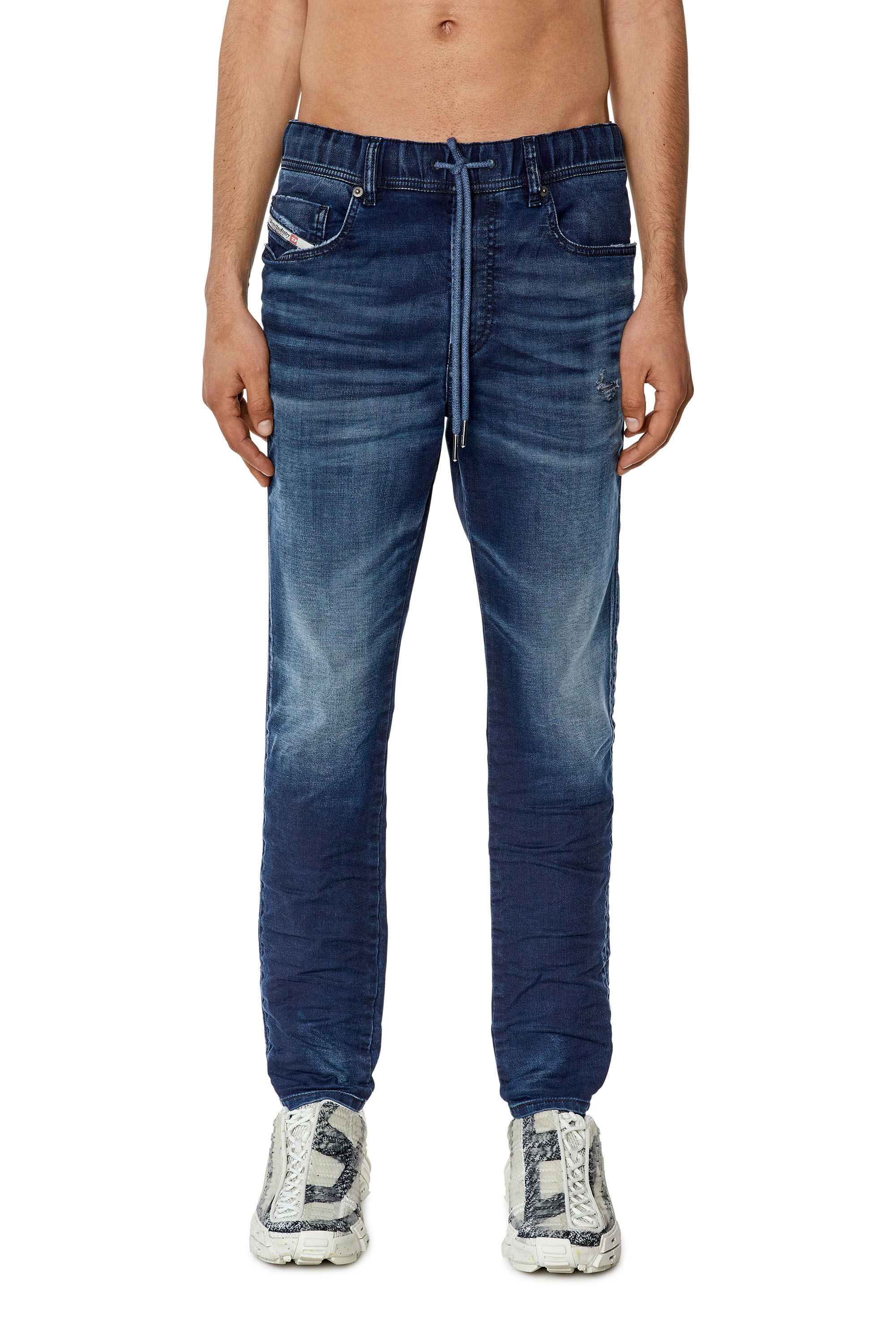 Diesel - Slim E-Spender JoggJeans® 068FQ, Dark Blue - Image 3