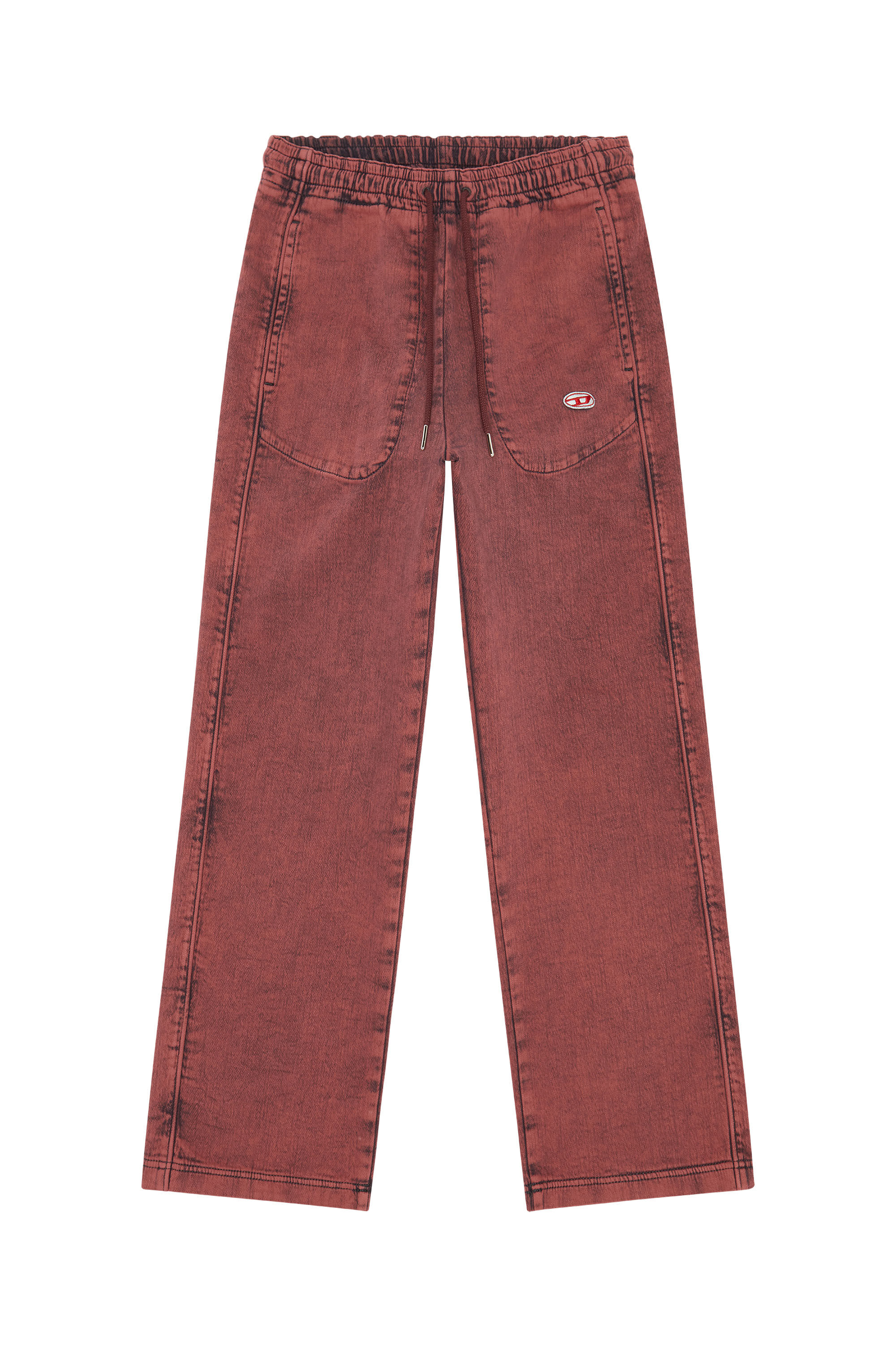 Diesel - D-ANGY TRACK DENIM HOODIE,  - Image 2