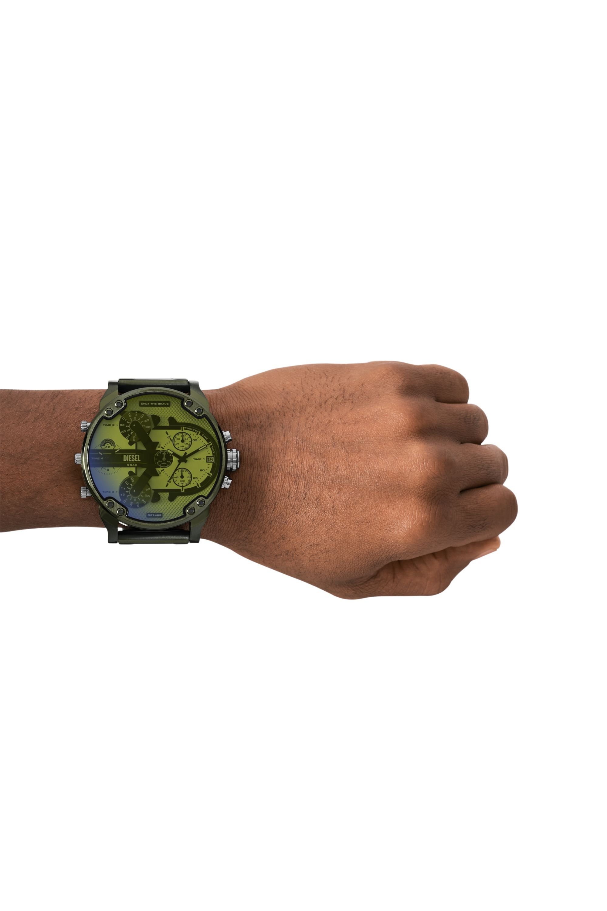 Diesel green watch deals