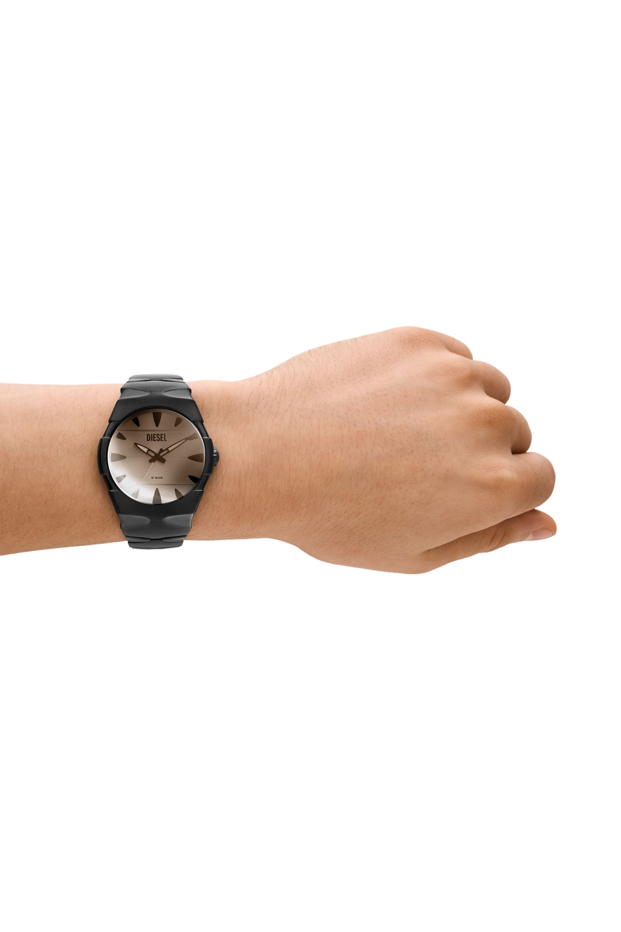 Men s D Sruptor Stainless Steel Watch Black Diesel