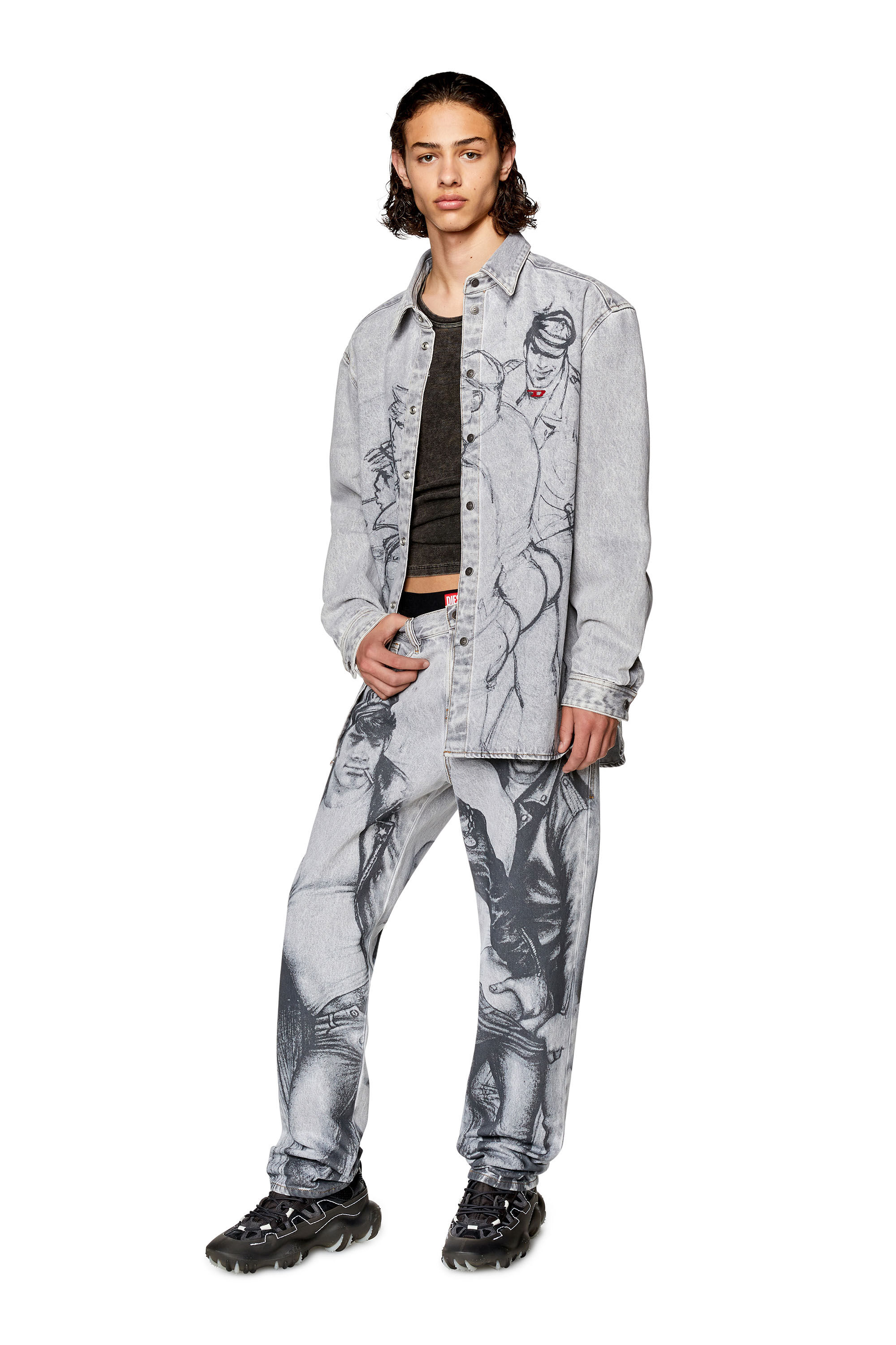 Diesel - PR-D-SIMPLY-OVER, Grey - Image 1