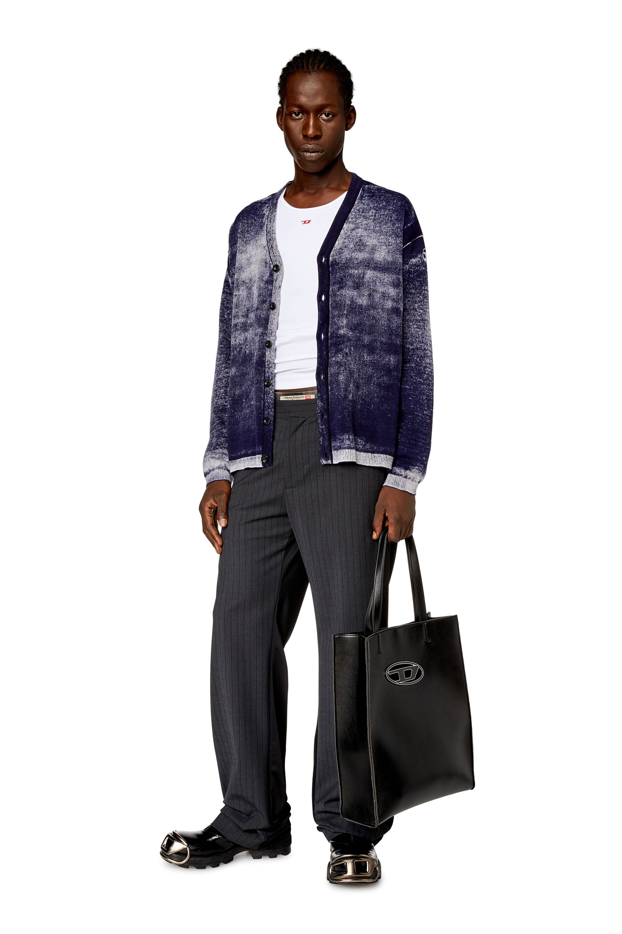 Diesel - K-LARENCE-CARDIGAN-B, Dark Blue - Image 1