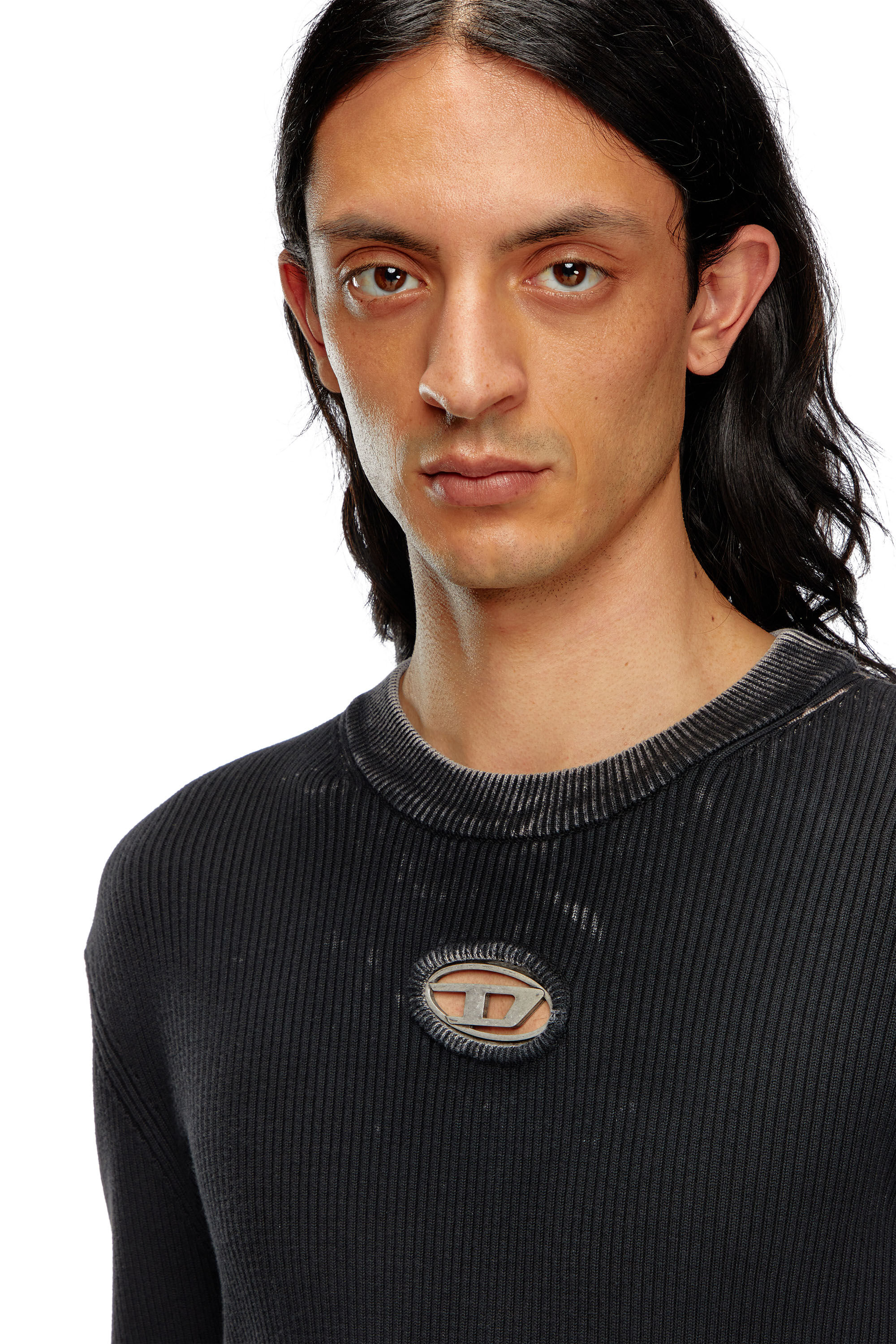 Shoulder cut out jumper online