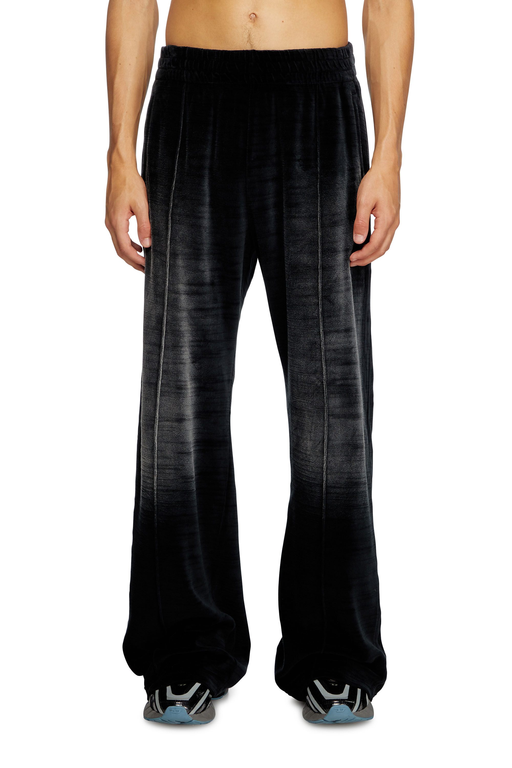 Velvet track pants mens discount