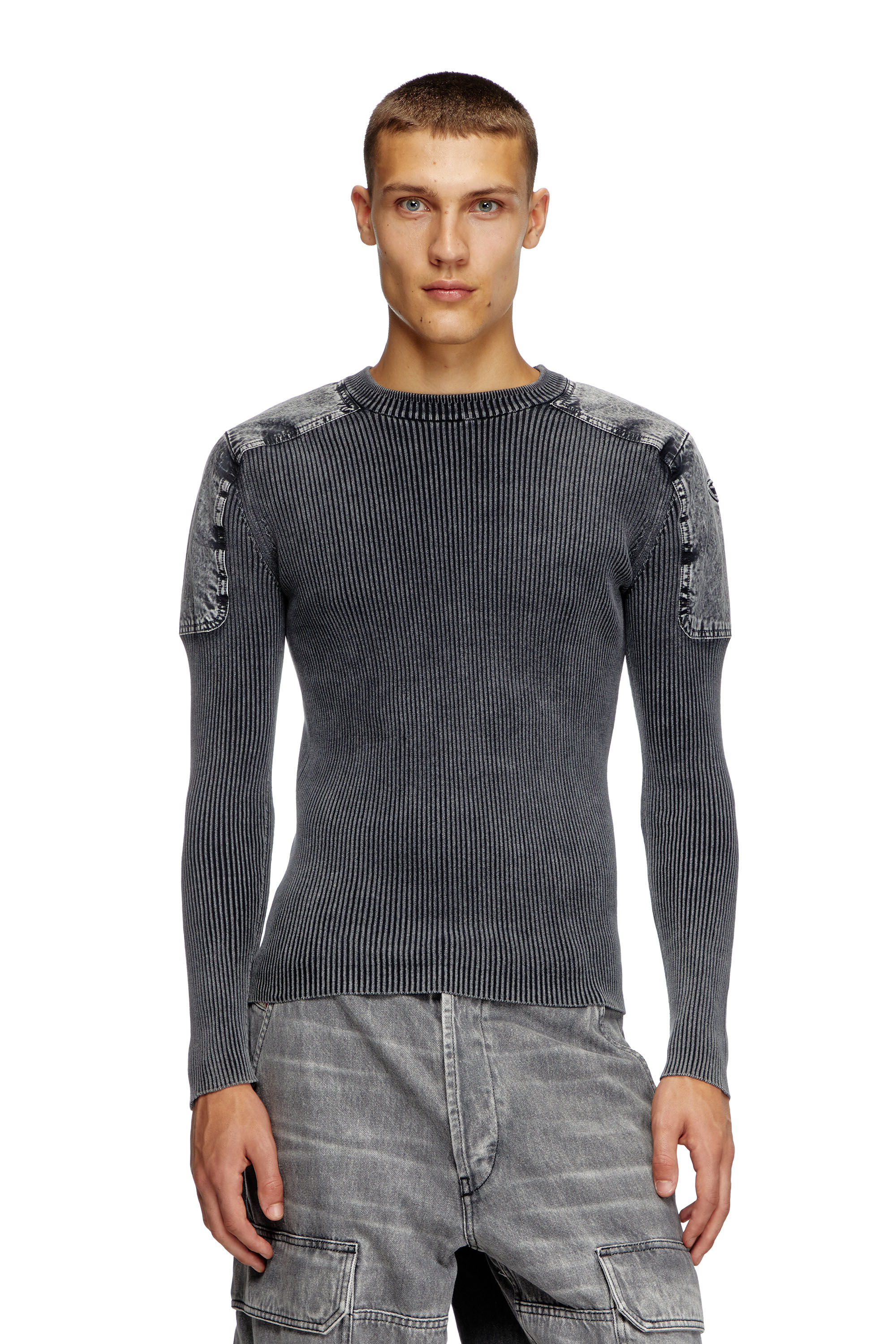 Grey diesel jumper cheap