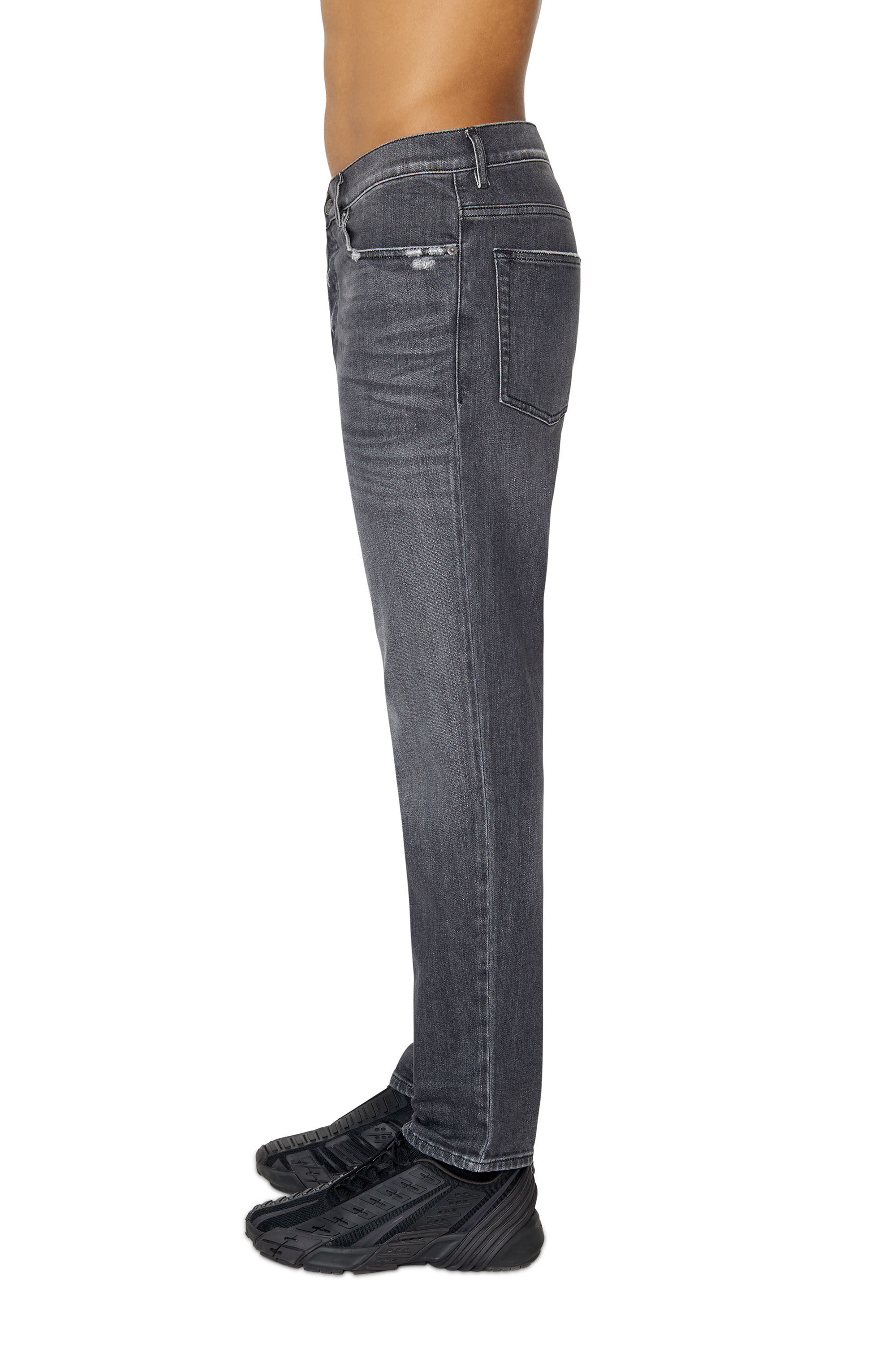 Diesel - 2005 D-Fining 09E46 Tapered Jeans, Black/Dark grey - Image 5