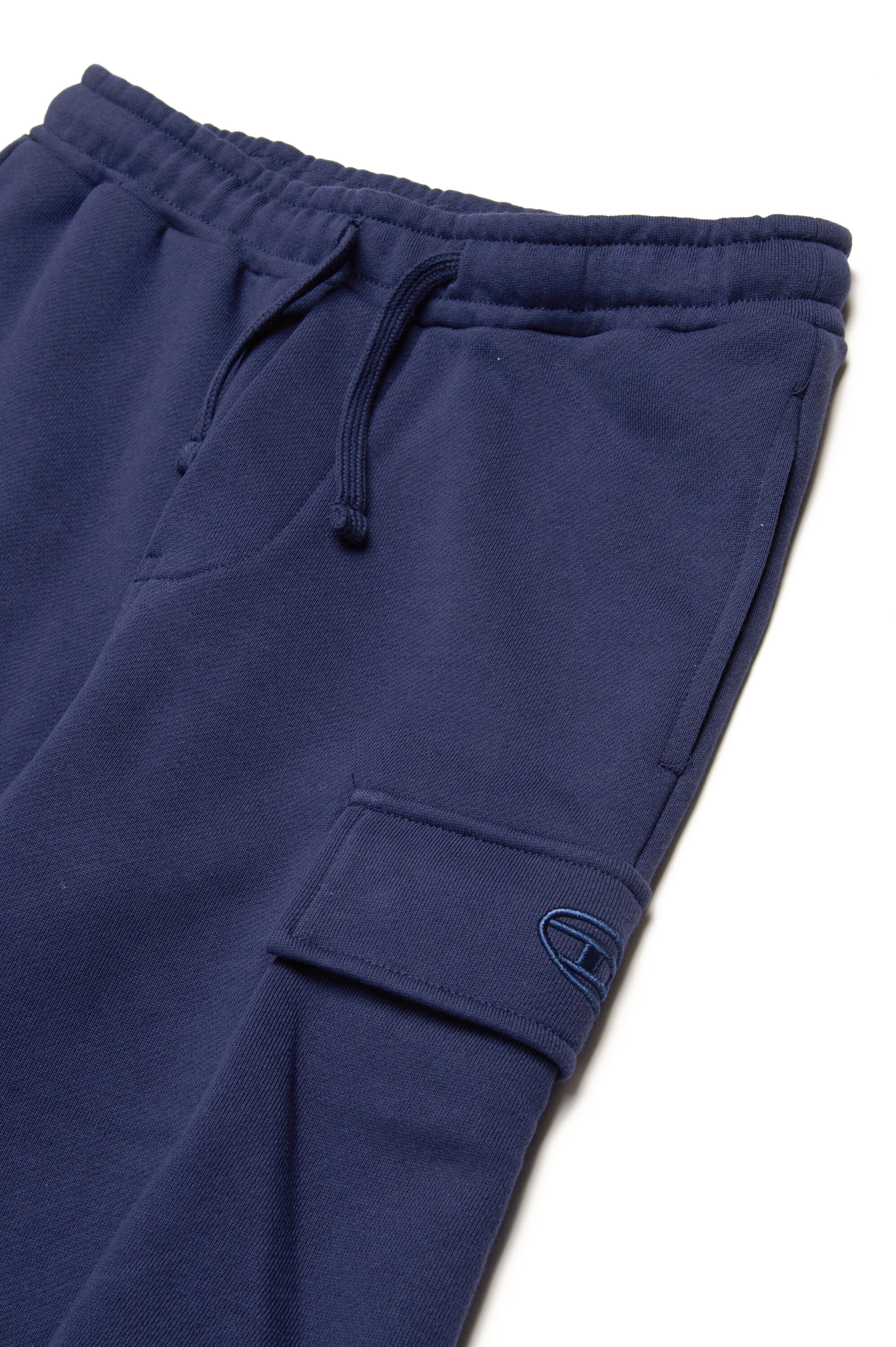 Diesel - PLEKO, Man's Track pants with cargo pockets in Blue - 3