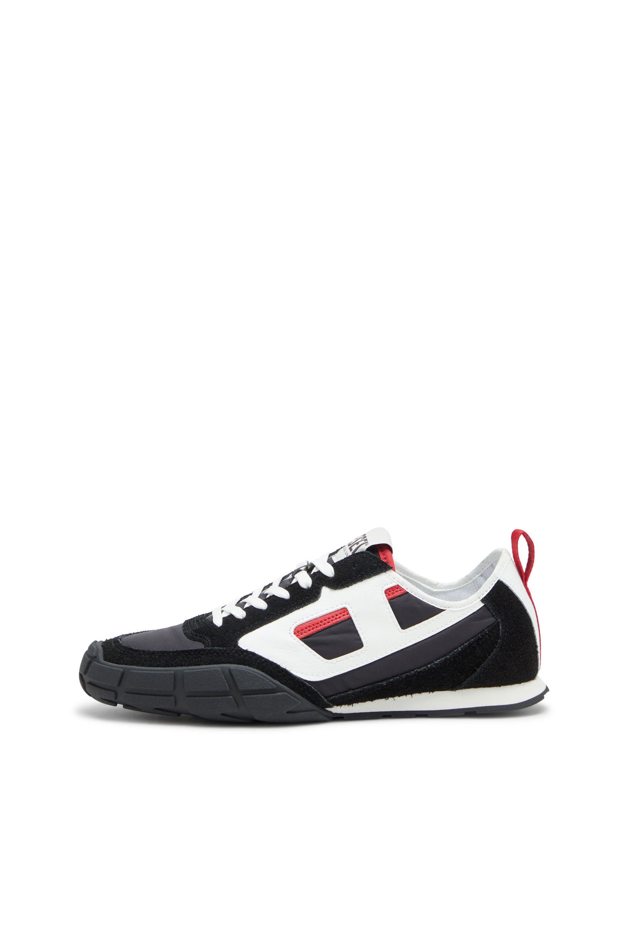 Diesel - S-PAGODHA LOW, Man's Sneakers in leather, suede and ripstop in null - 7
