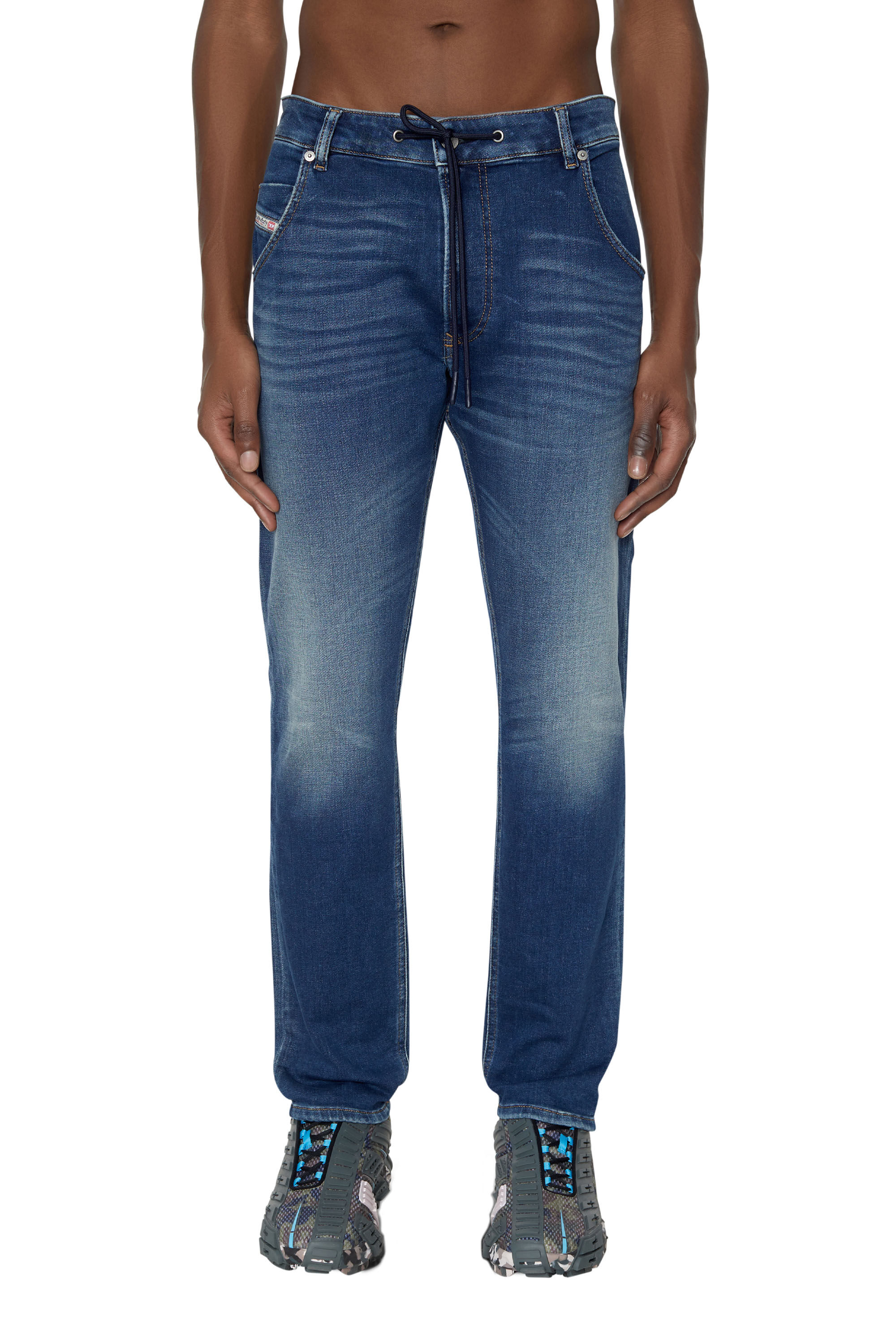 Diesel - Tapered Krooley JoggJeans® 068AZ, Medium blue - Image 3