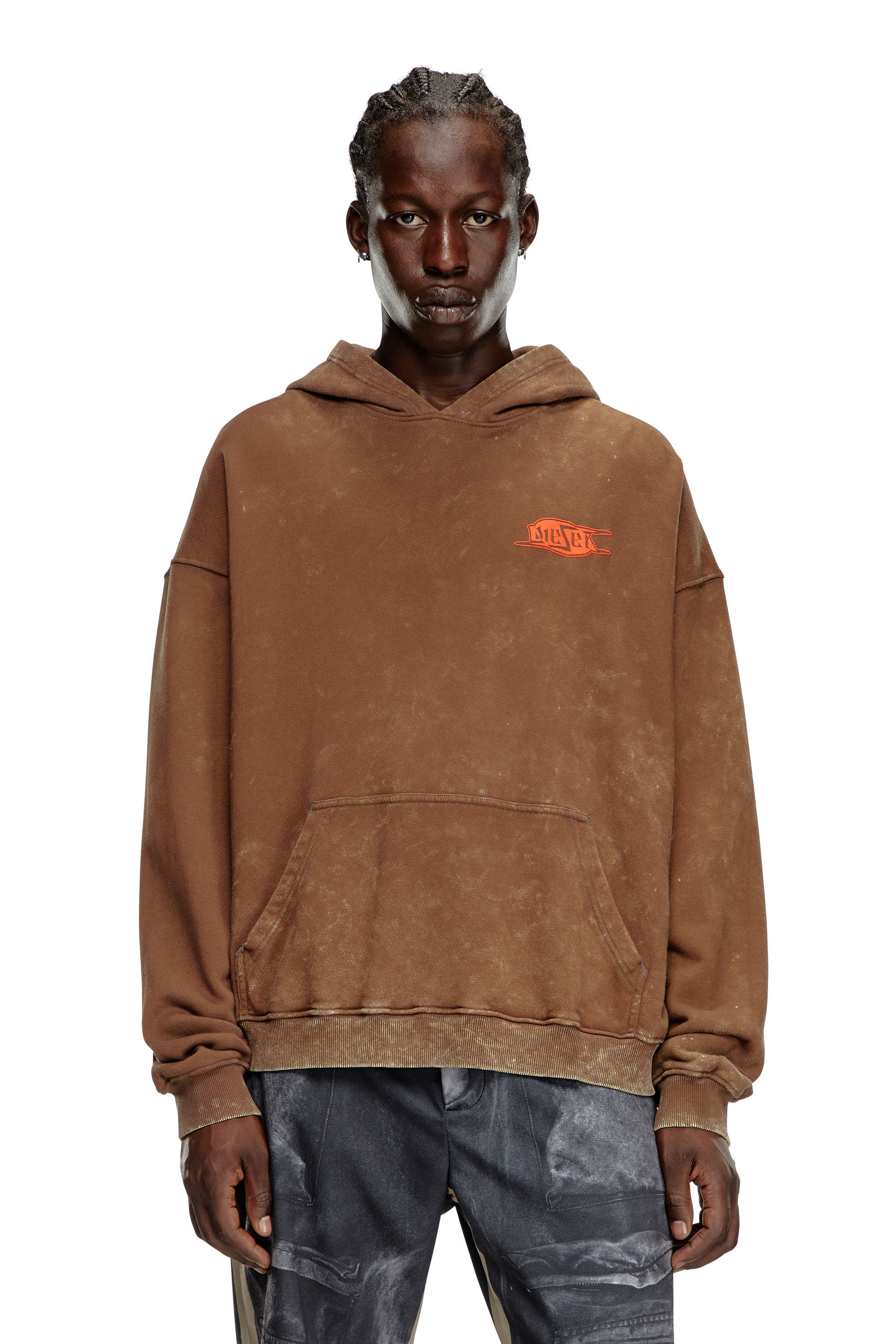 Diesel - S-BOXT-HOOD-Q5, Brown - Image 3