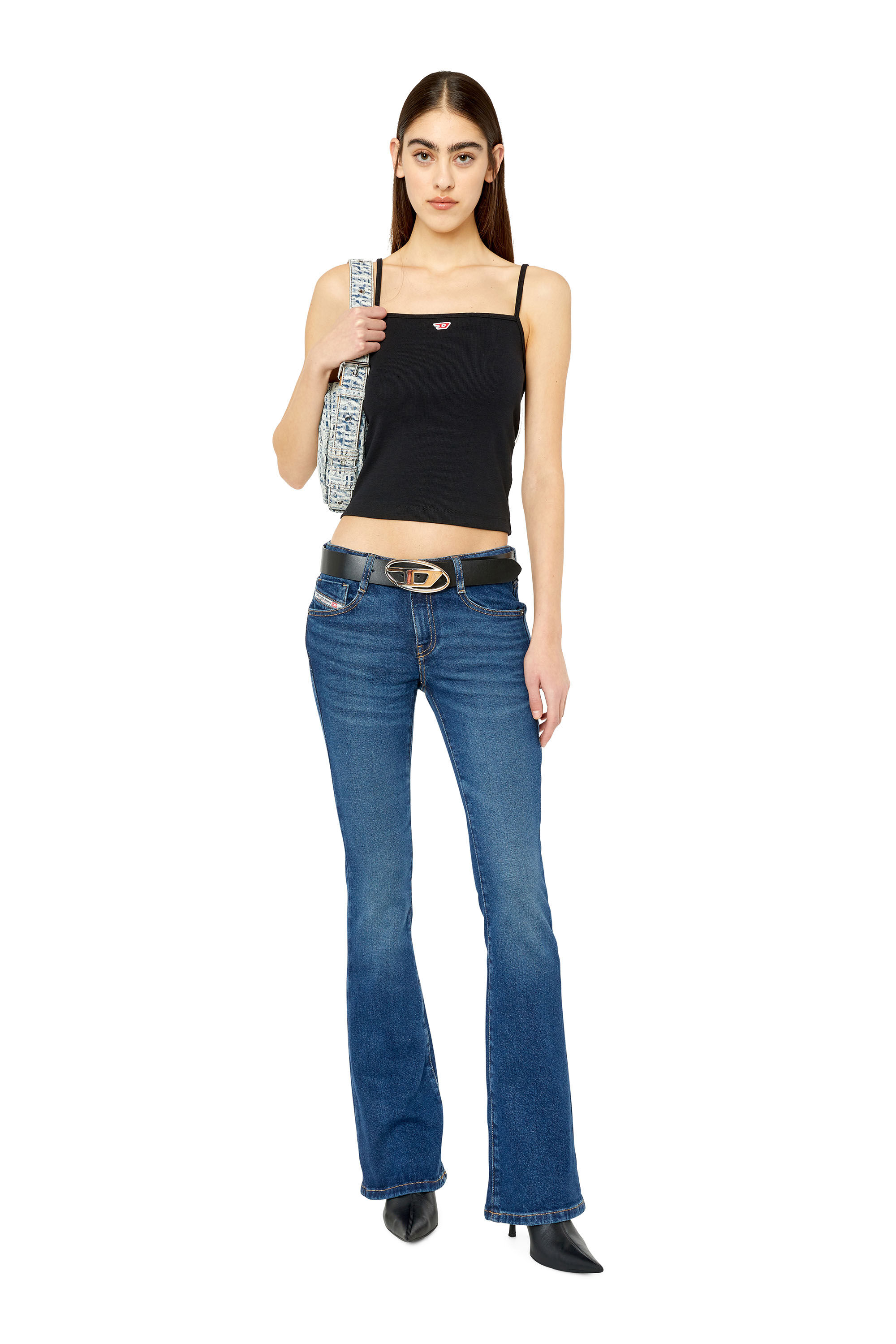 Diesel - Bootcut and Flare Jeans 1969 D-Ebbey 0GYCS, Dark Blue - Image 1