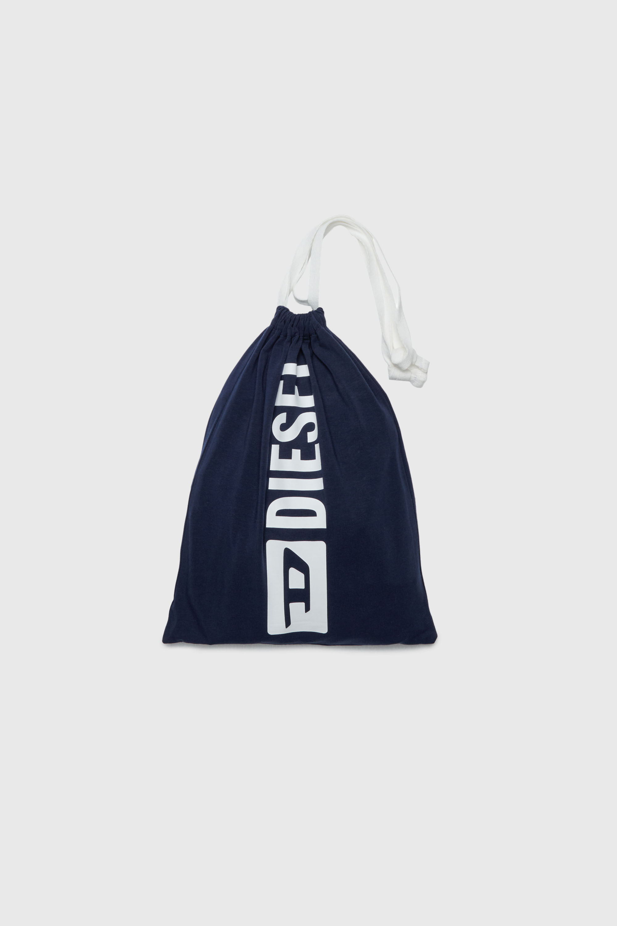 Diesel - UNIV, Man's Pyjama set in stretch cotton in Blue/White - 4