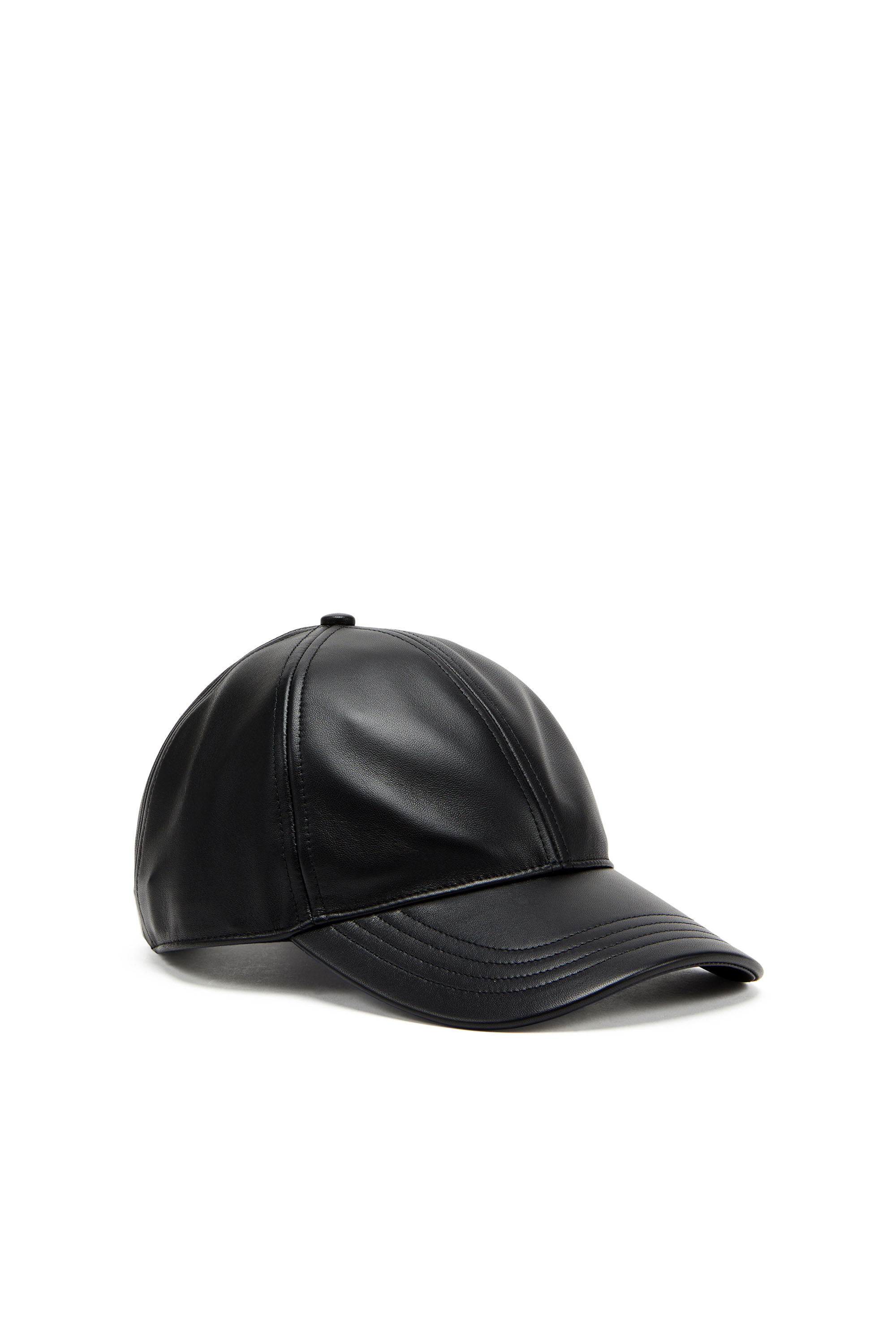 Leather baseball shop cap