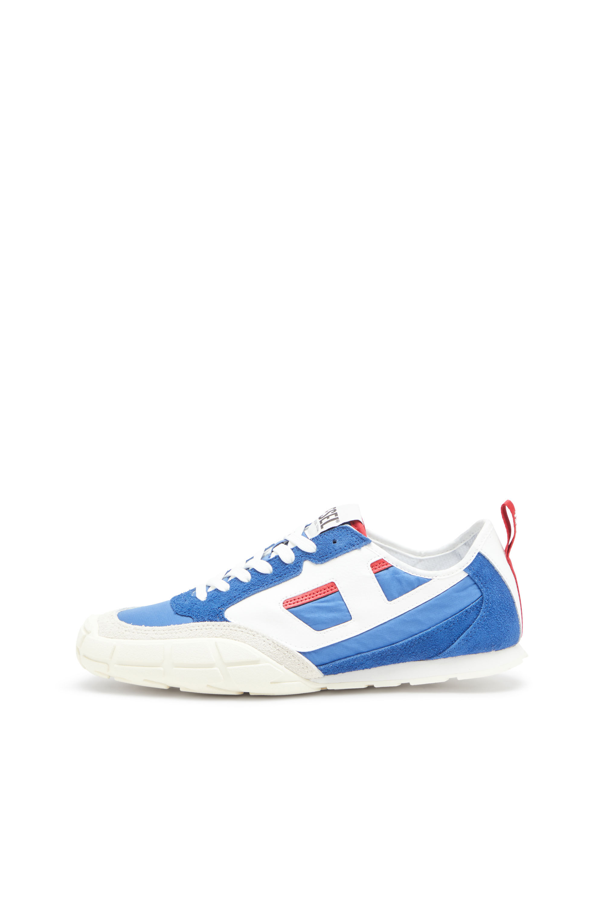 Diesel - S-PAGODHA LOW, Man's Sneakers in leather, suede and ripstop in null - 7