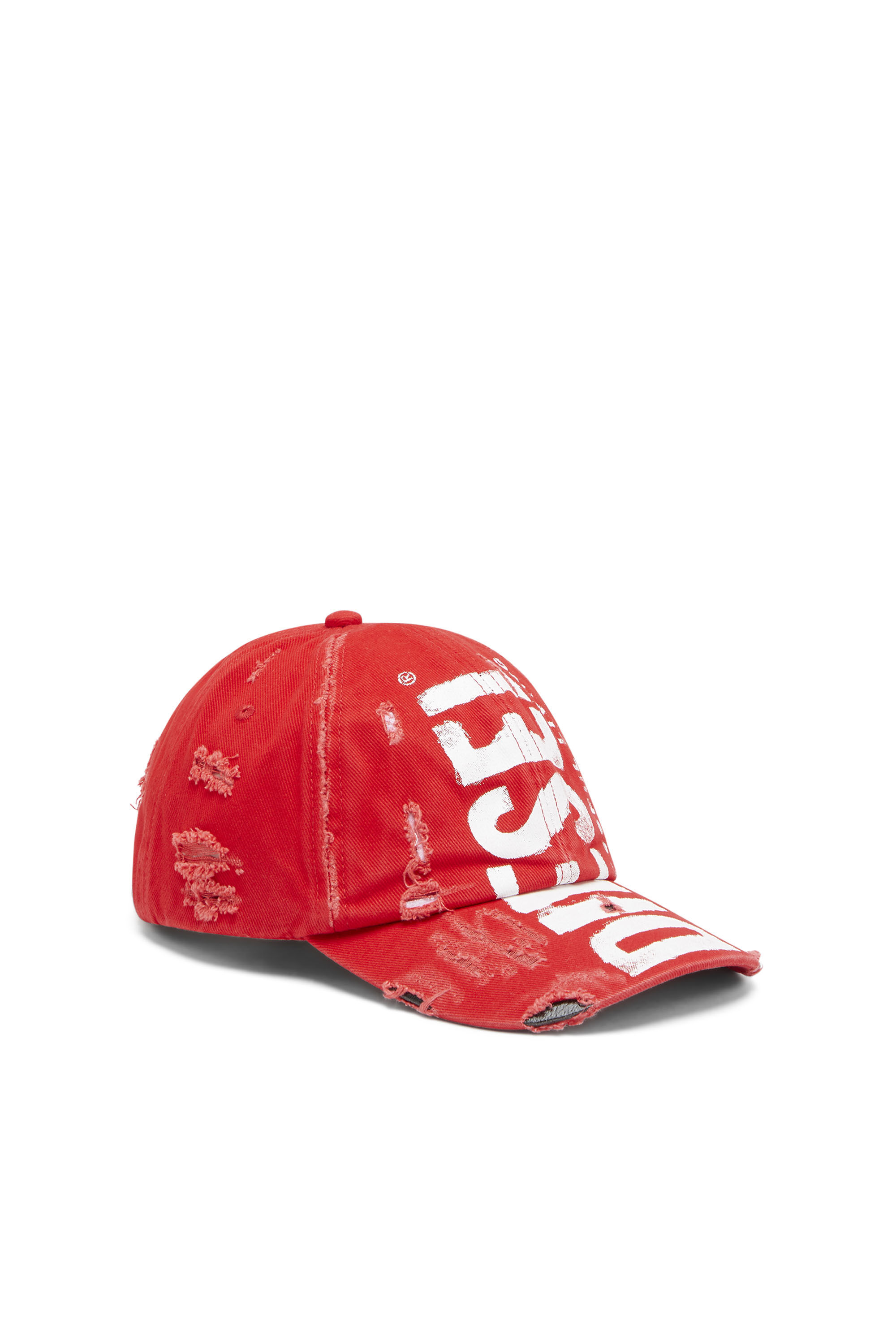 Red baseball hot sale hat