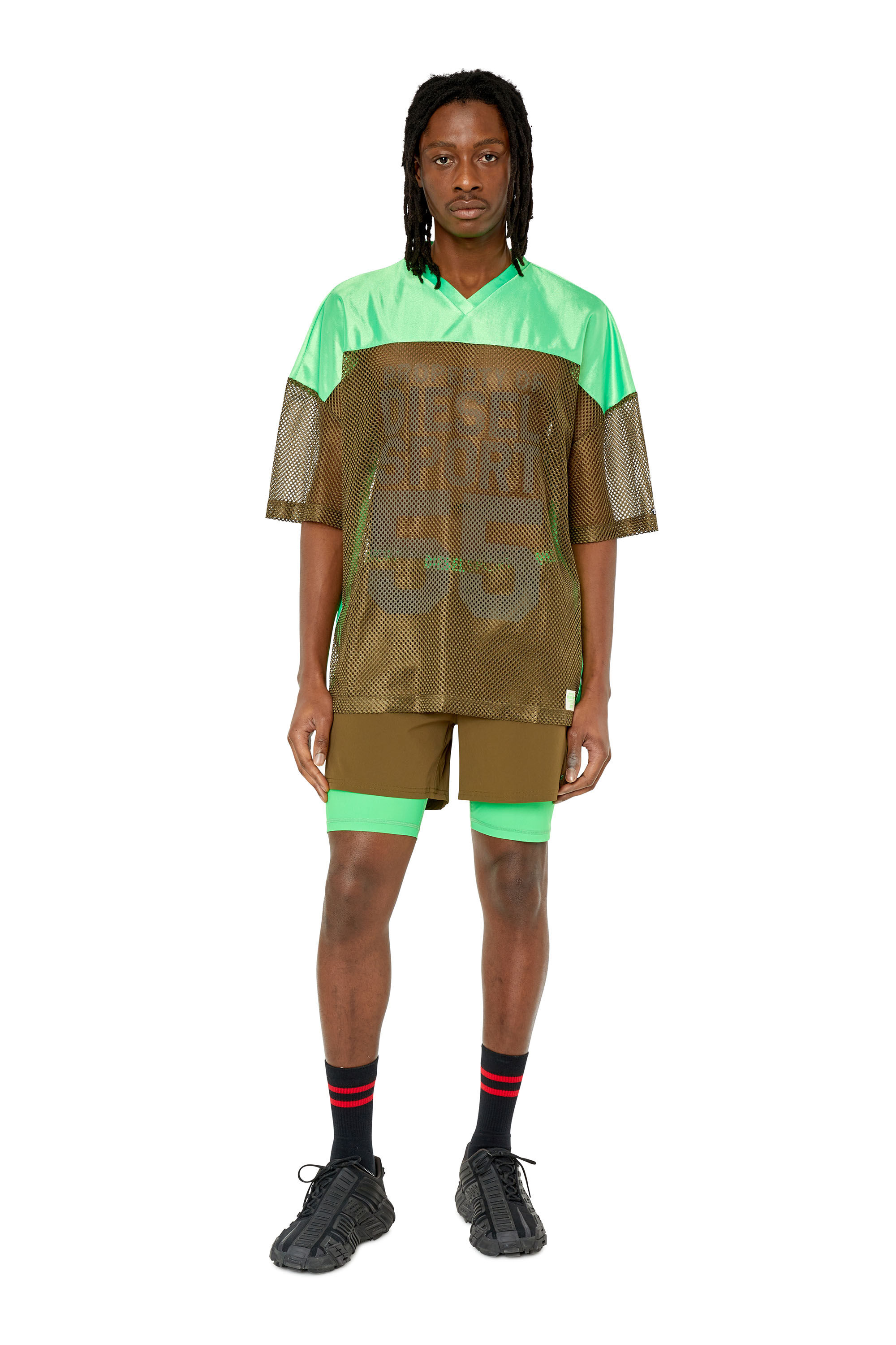 Diesel - AMTEE-CATHAL-HT03, Green/Brown - Image 1
