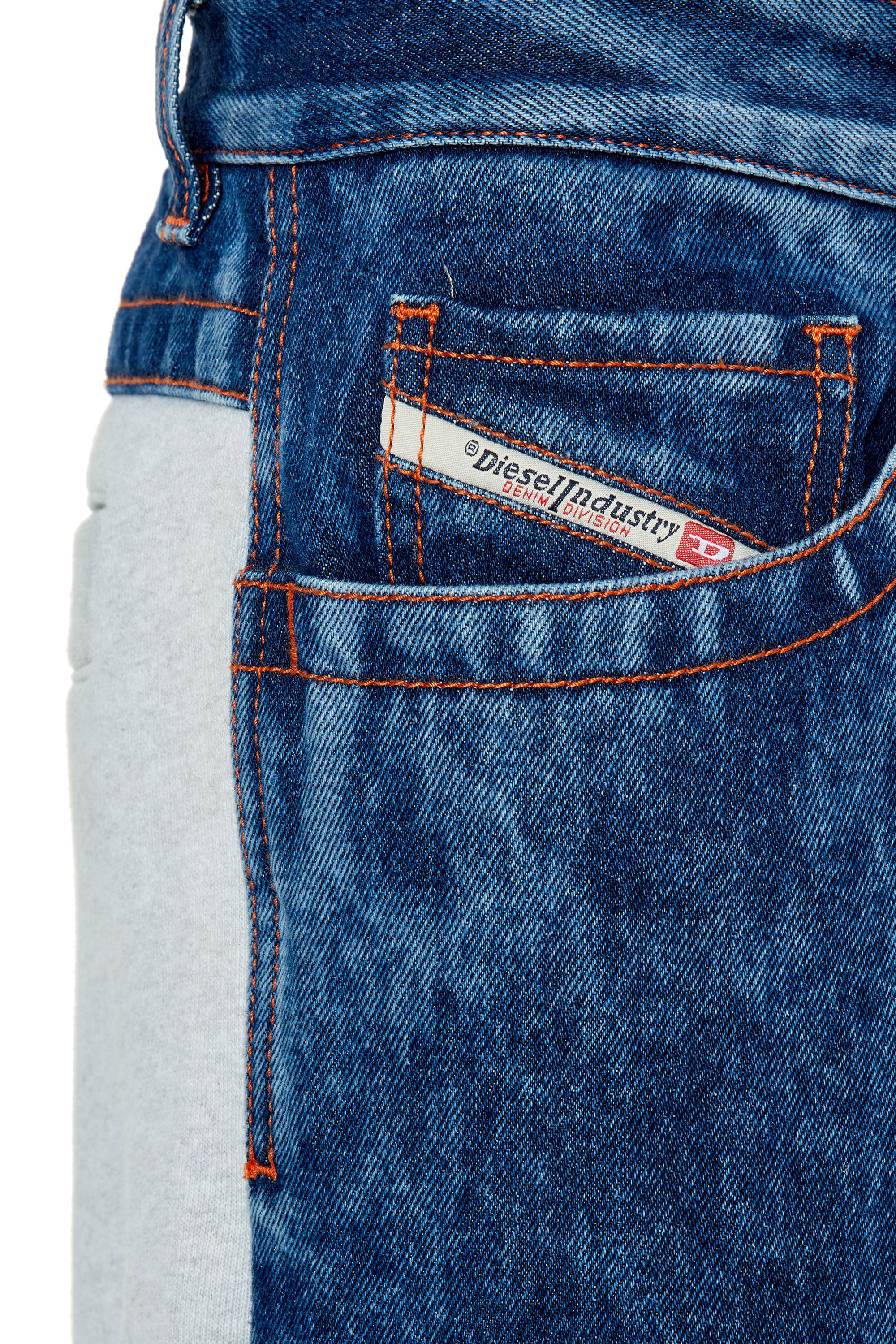 Diesel - Straight Jeans D-Riser 0EMAD, Dark Blue - Image 5