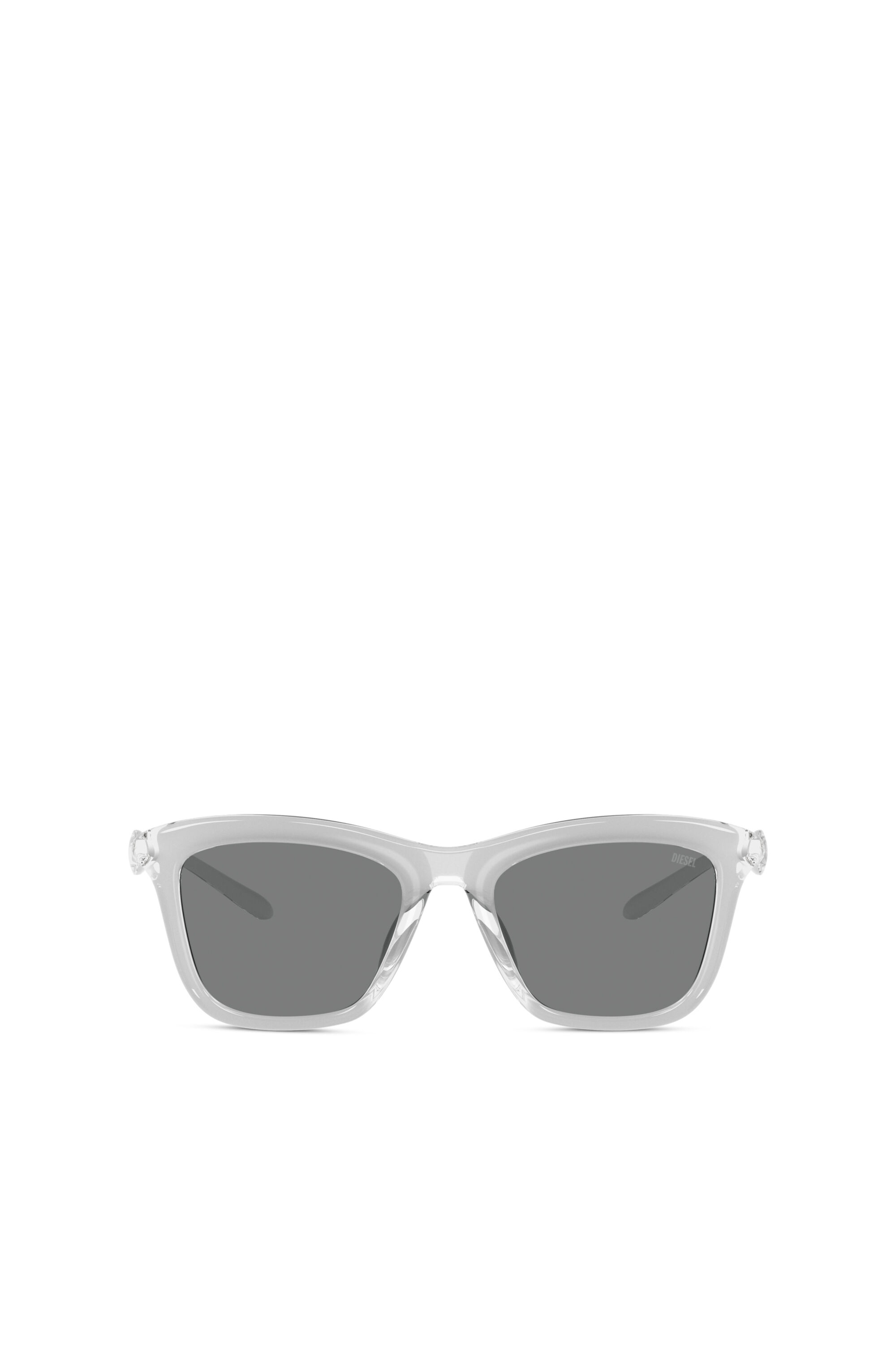 Diesel - 0DL3008U, Unisex's Square sunglasses in Grey - 1