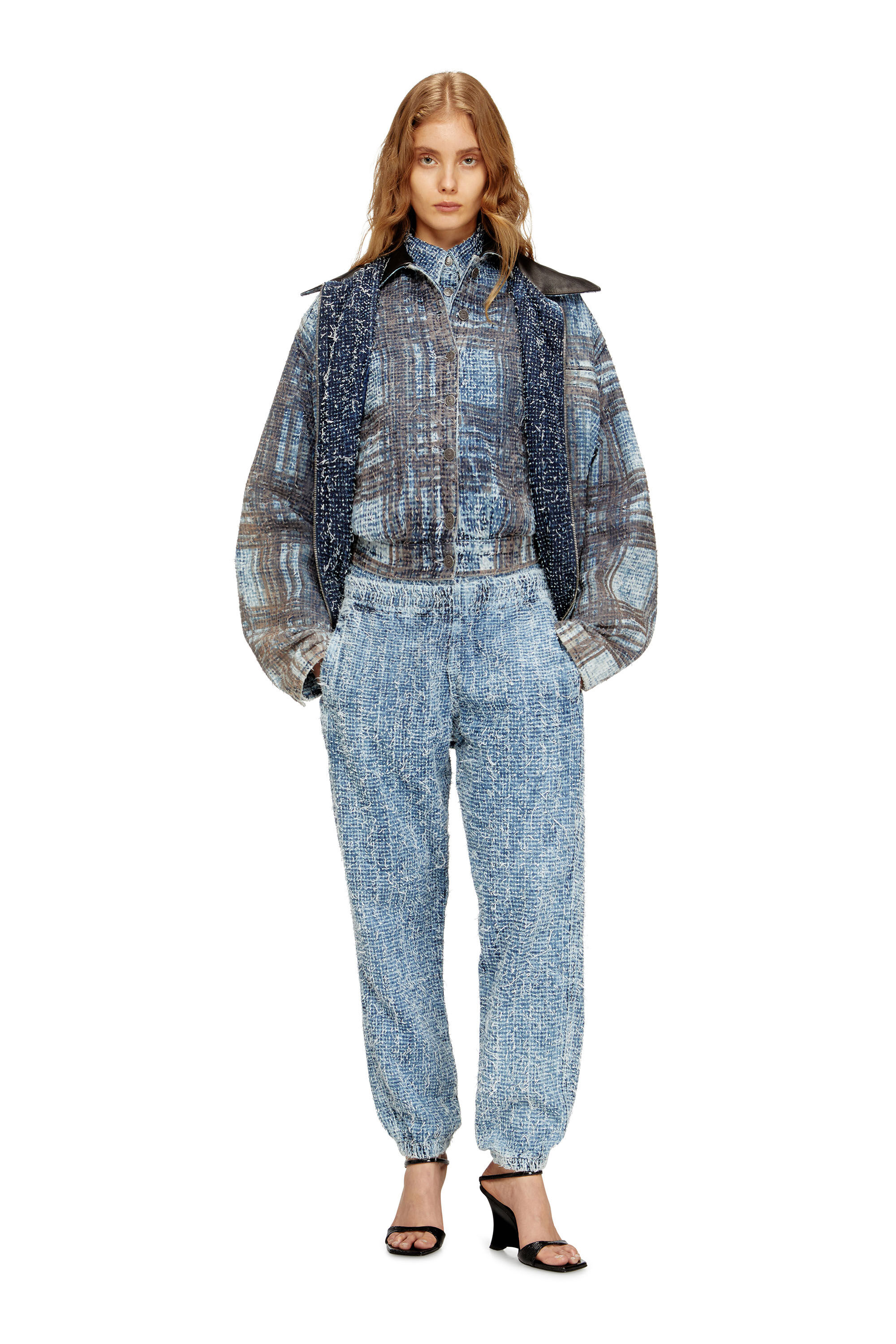 Diesel - Unisex's Slim Jeans D-Labb 0ADCI, Light Blue - 7