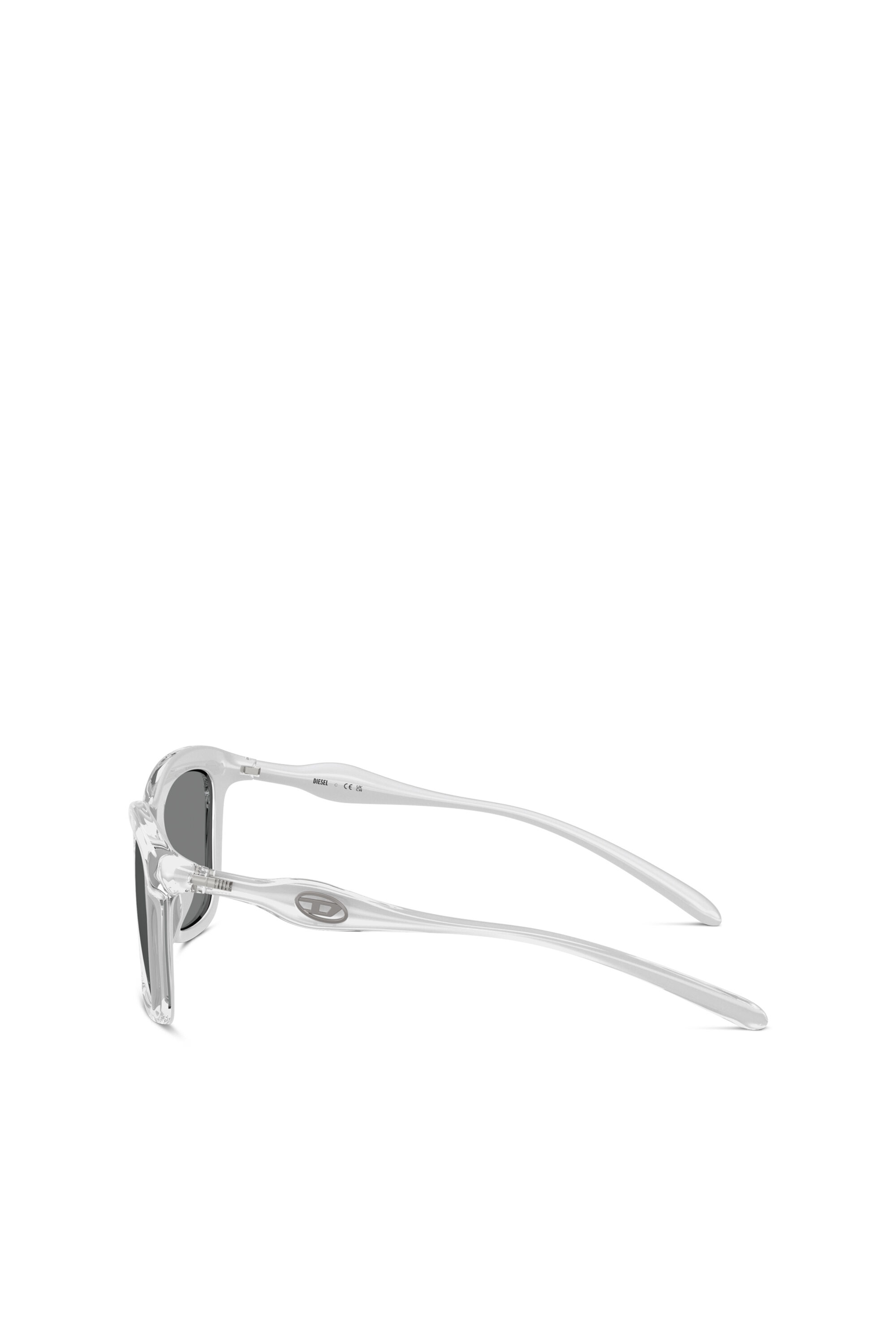 Diesel - 0DL3008U, Unisex's Square sunglasses in Grey - 2