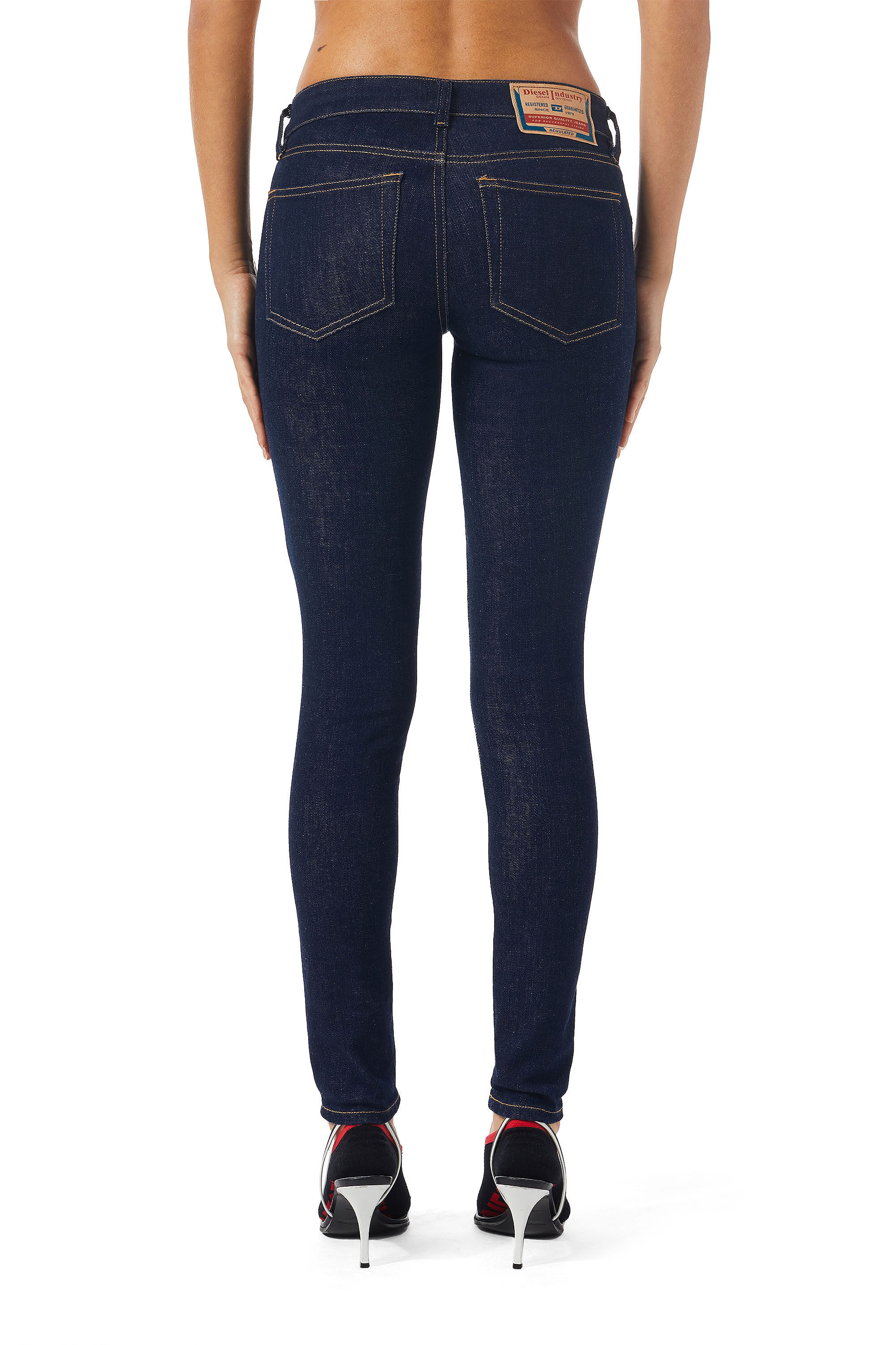 Diesel - Super skinny Jeans - 2018 SLANDY-LOW - Jeans - Woman - Blue