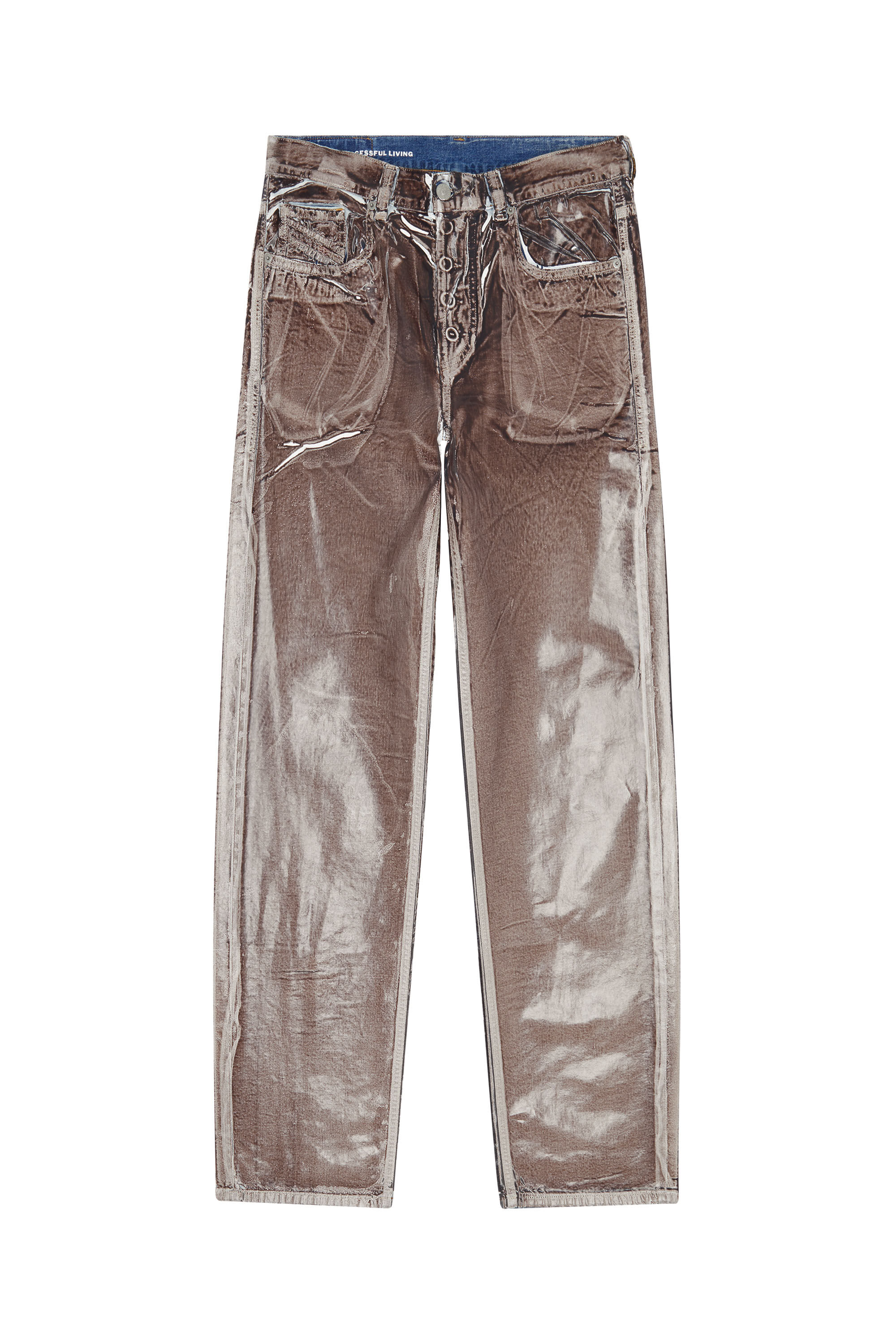 Diesel - Straight Jeans 2010 D-Macs 068EI, Brown - Image 2