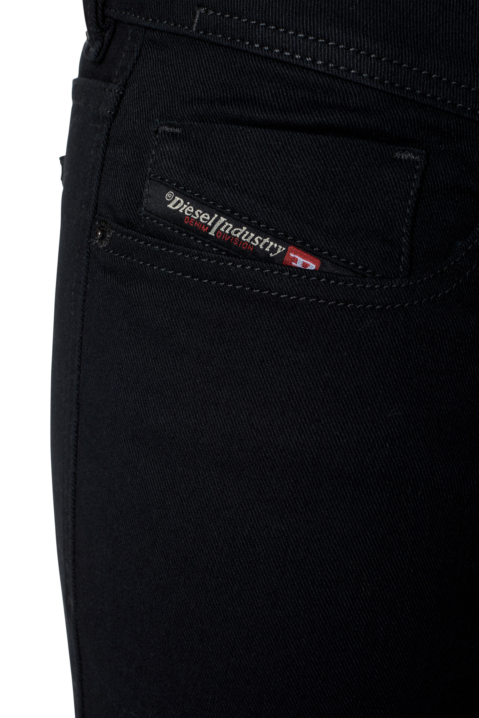 Diesel - Skinny Jeans 1979 Sleenker 09C51, Black/Dark grey - Image 6