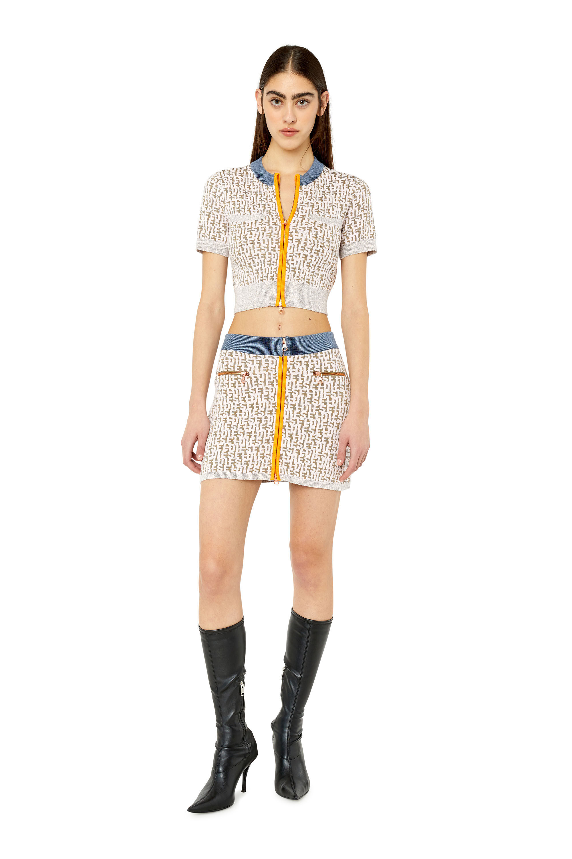 Diesel - M-ATHILDE, Brown/White - Image 1