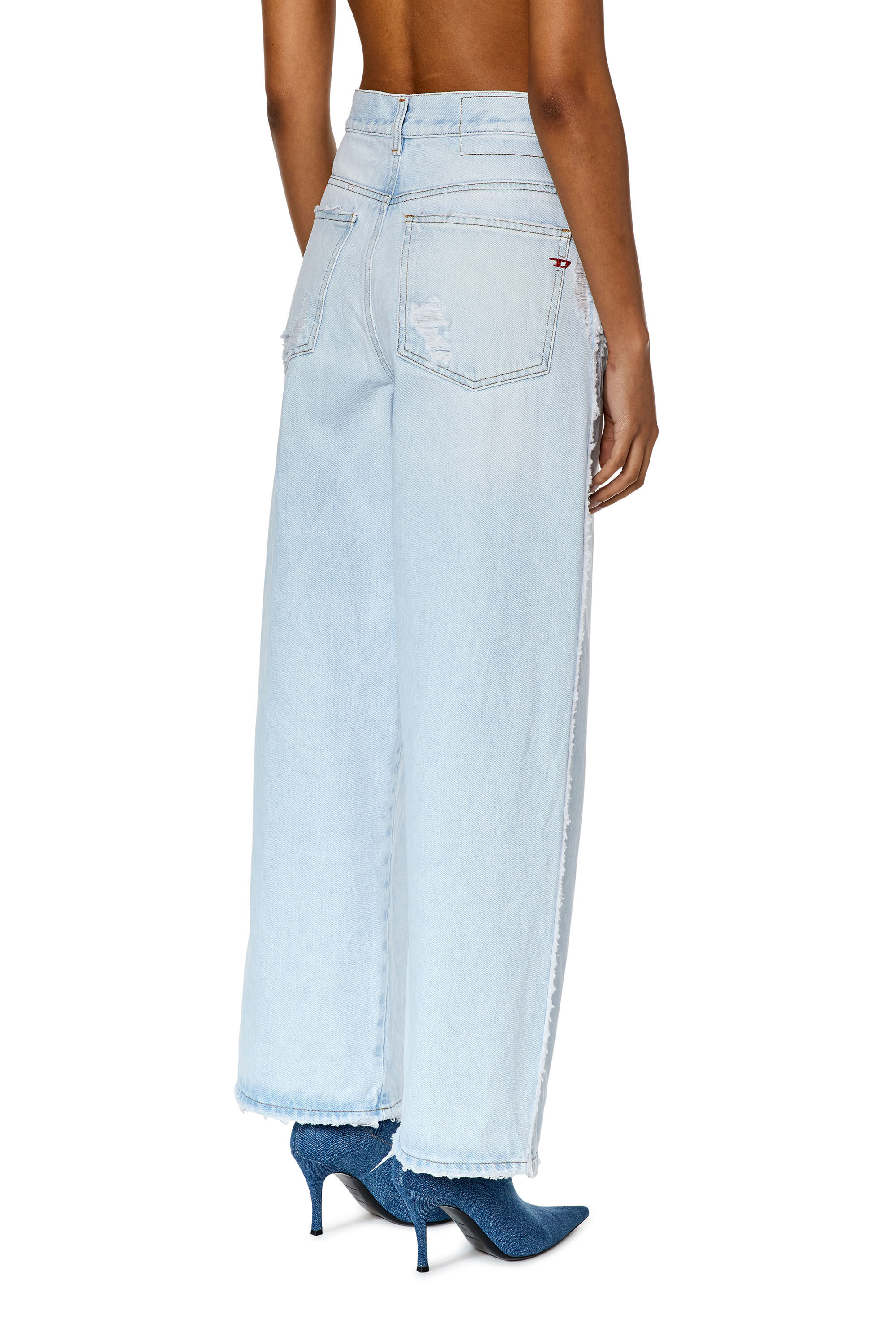Diesel - Bootcut and Flare Jeans 2000 Widee 007M7, Light Blue - Image 4