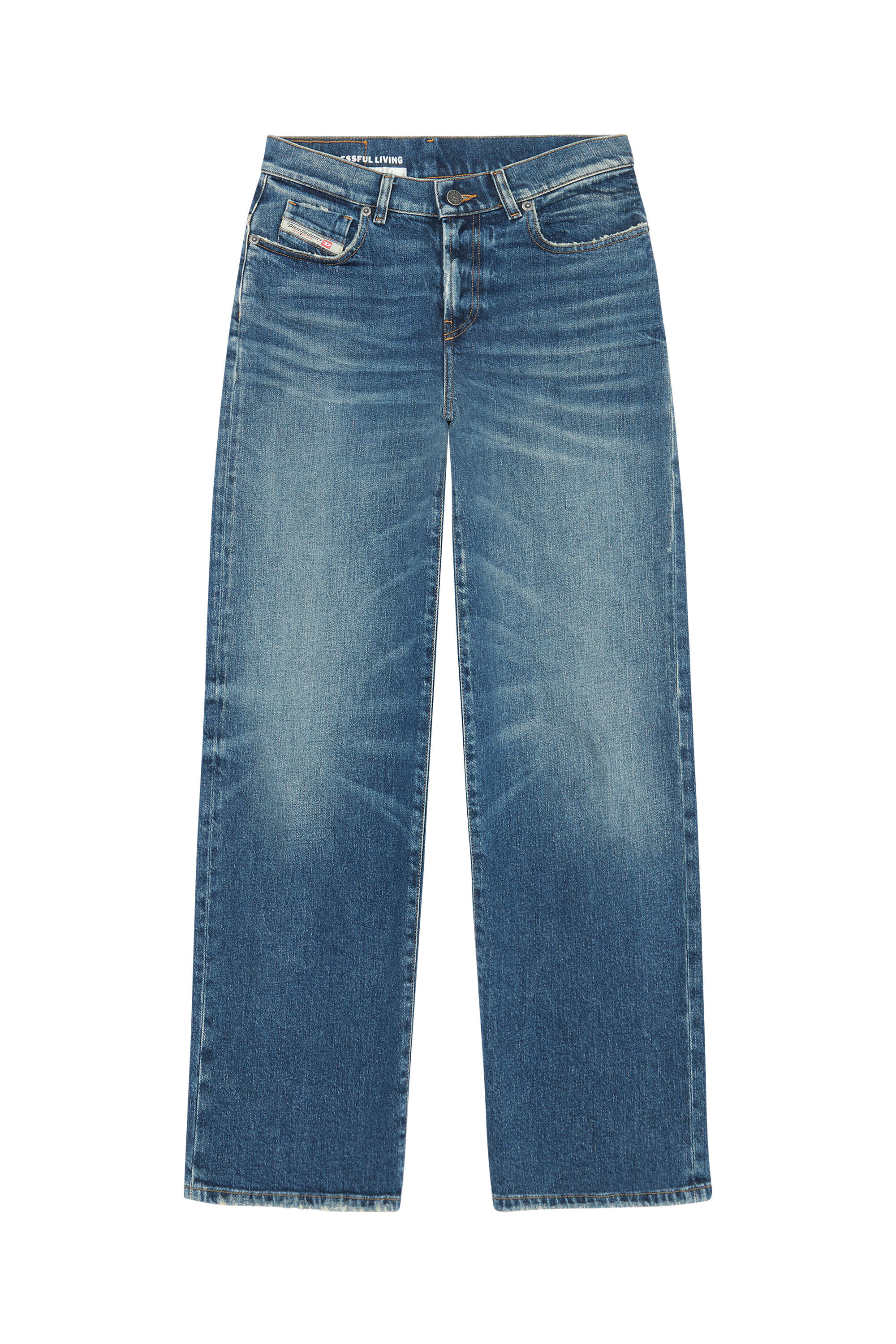 Diesel - Bootcut and Flare Jeans 2000 Widee 007L1, Medium blue - Image 2
