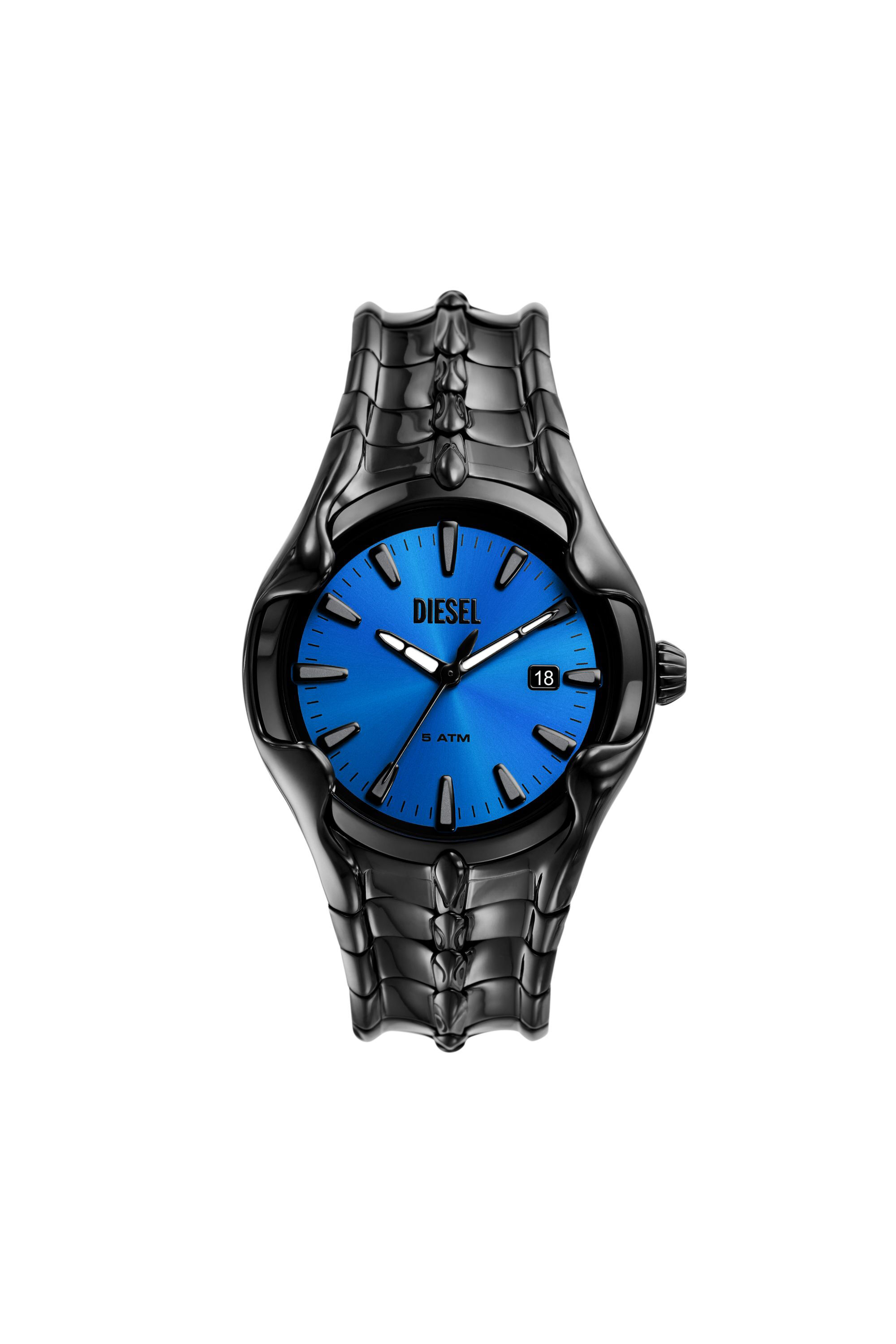 Diesel all black watch deals