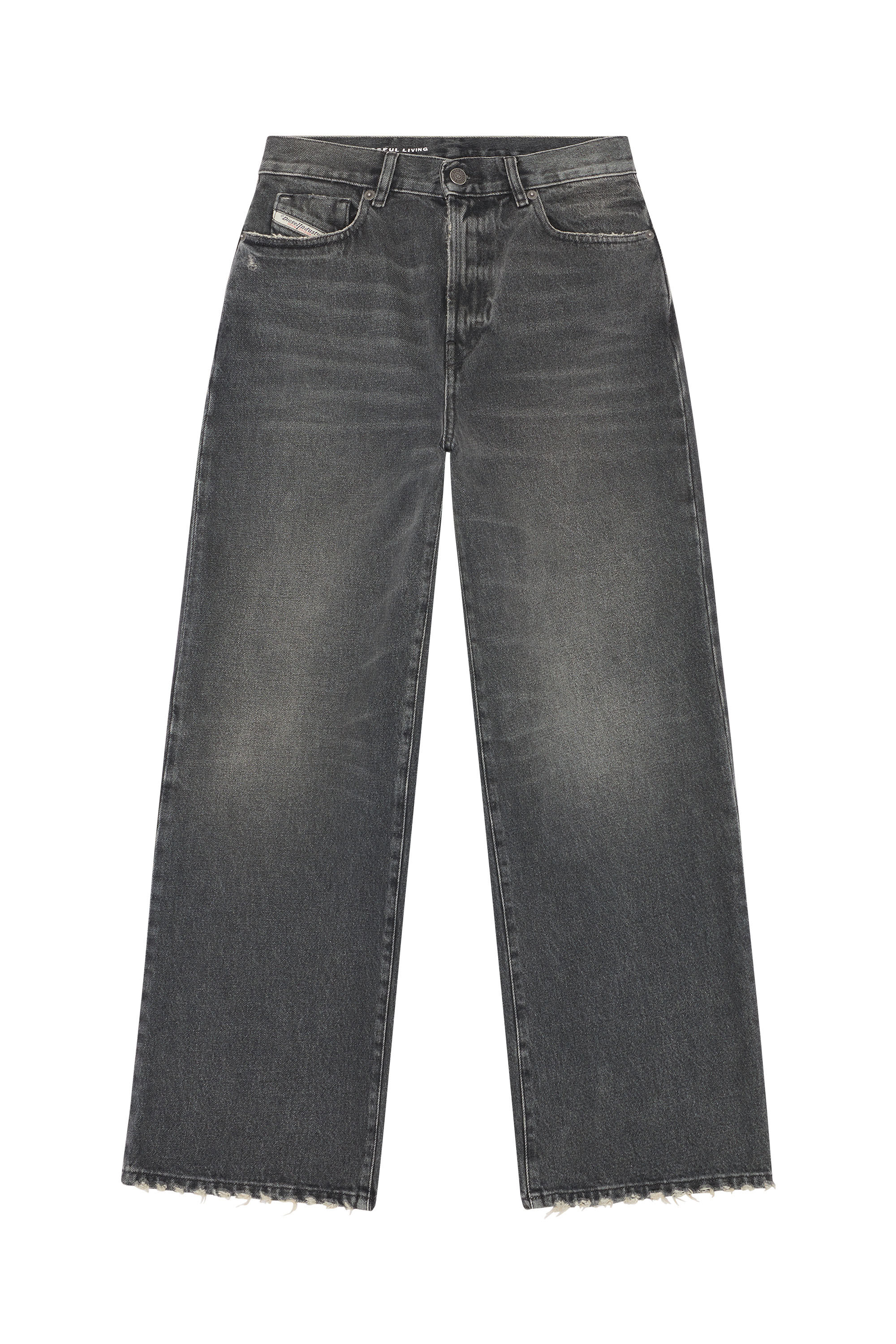 Diesel - Bootcut and Flare Jeans 2000 Widee 007K8, Black/Dark grey - Image 2