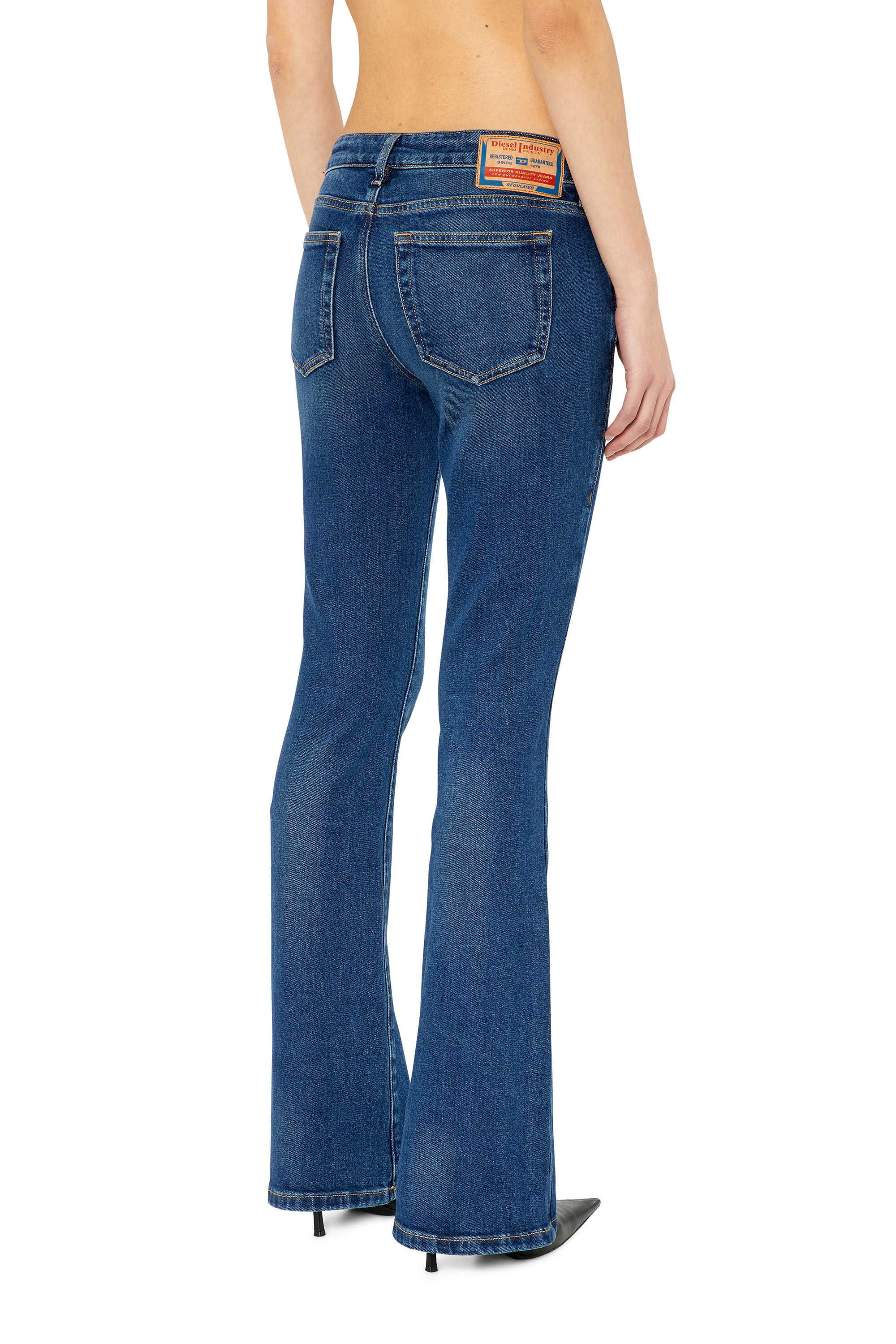 Diesel - Bootcut and Flare Jeans 1969 D-Ebbey 0GYCS, Dark Blue - Image 4