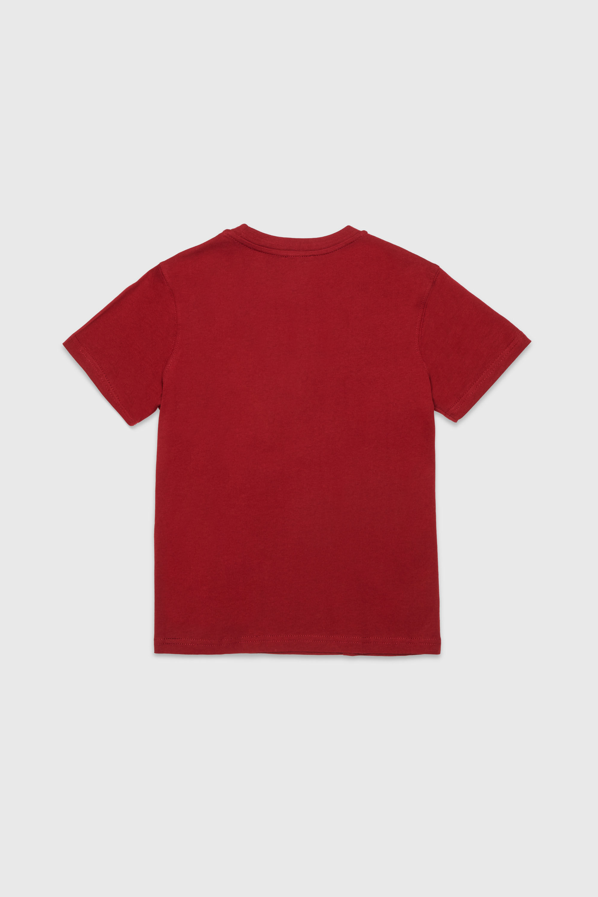 Diesel - TXDIEGO, Man's Cotton T-shirt with patch in Red - 2