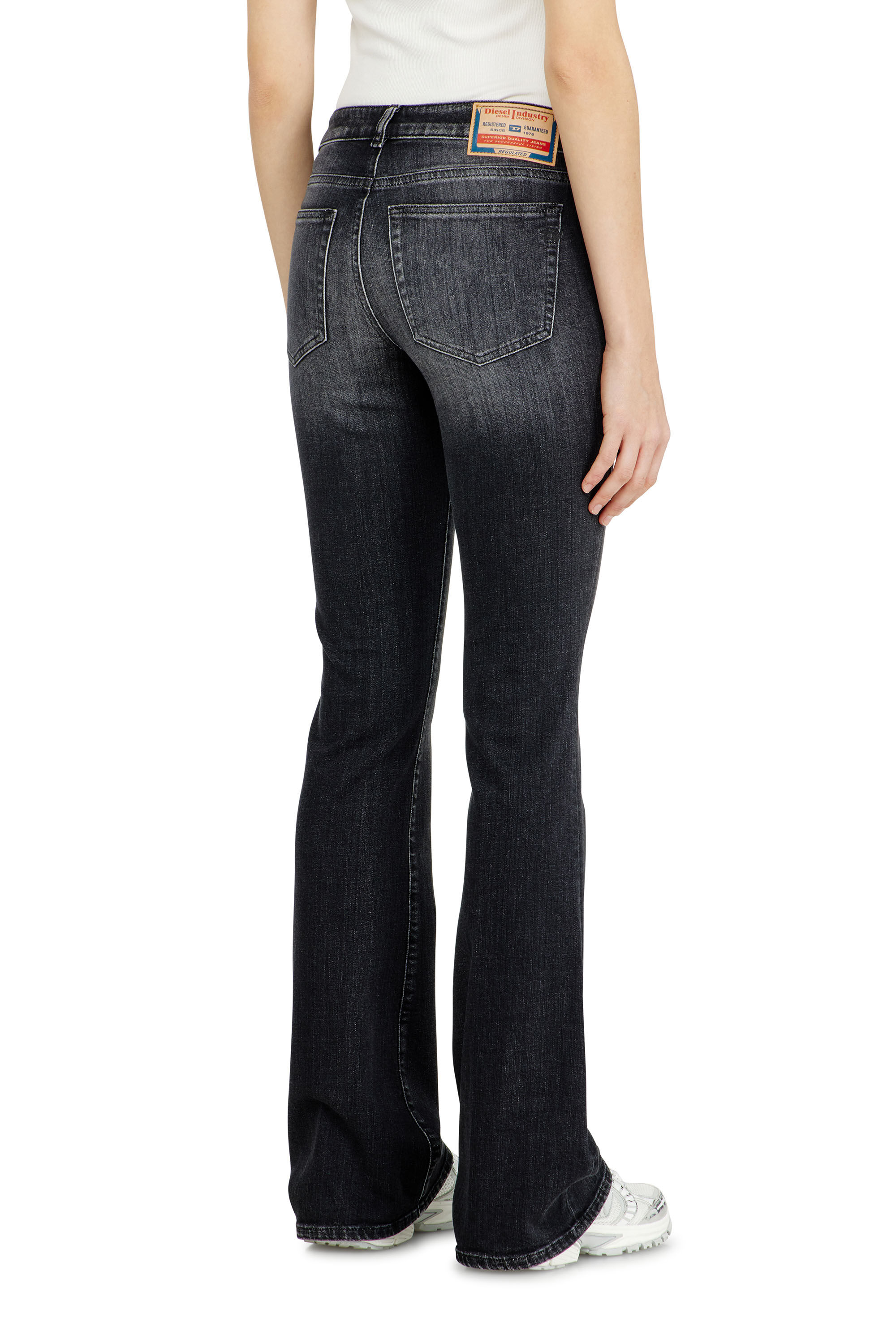 Diesel - Woman's Bootcut Jeans 1969 D-Ebbey 09L98, Black/Dark grey - 5