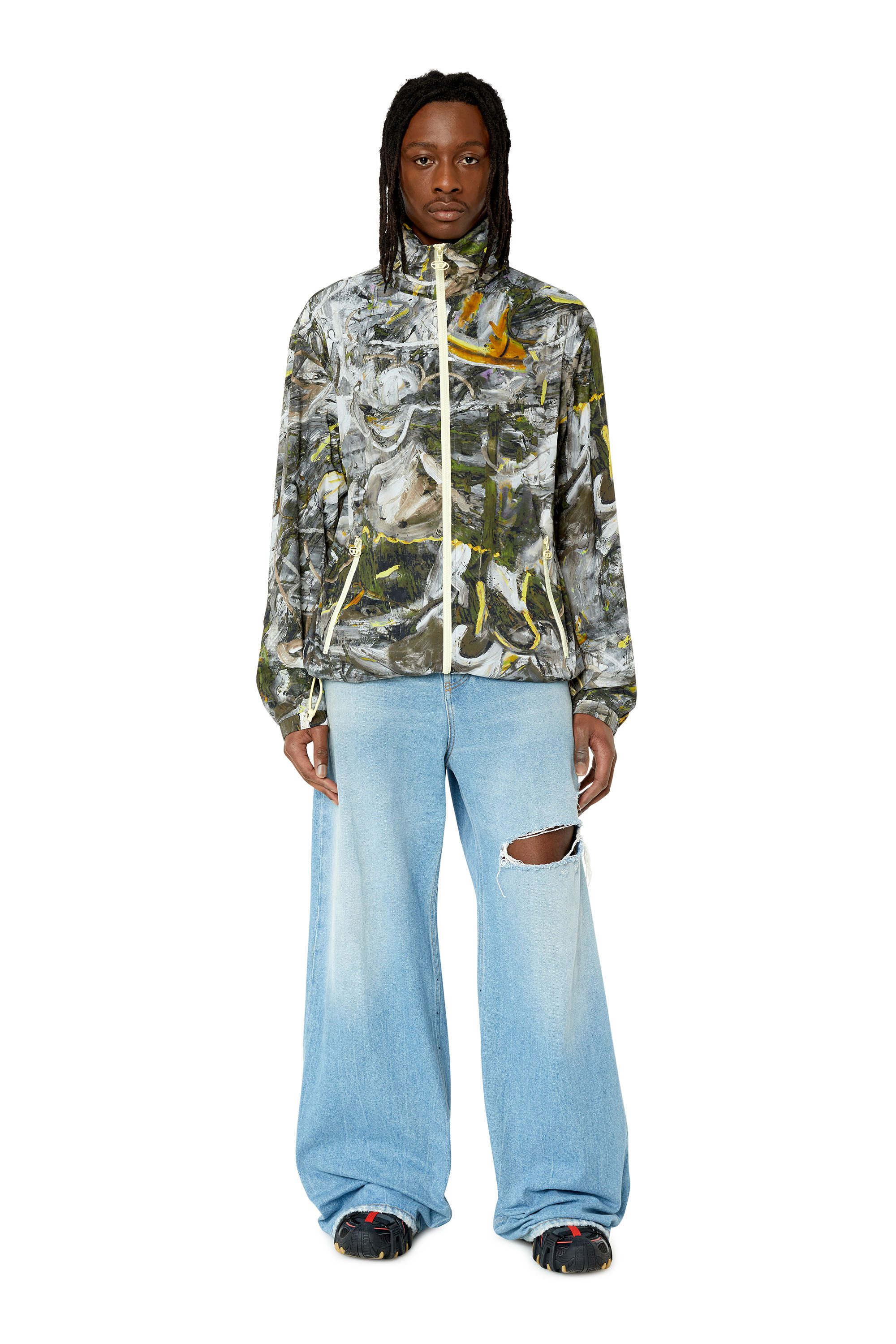 Diesel - J-WARREL-PRINT, Black/White - Image 1