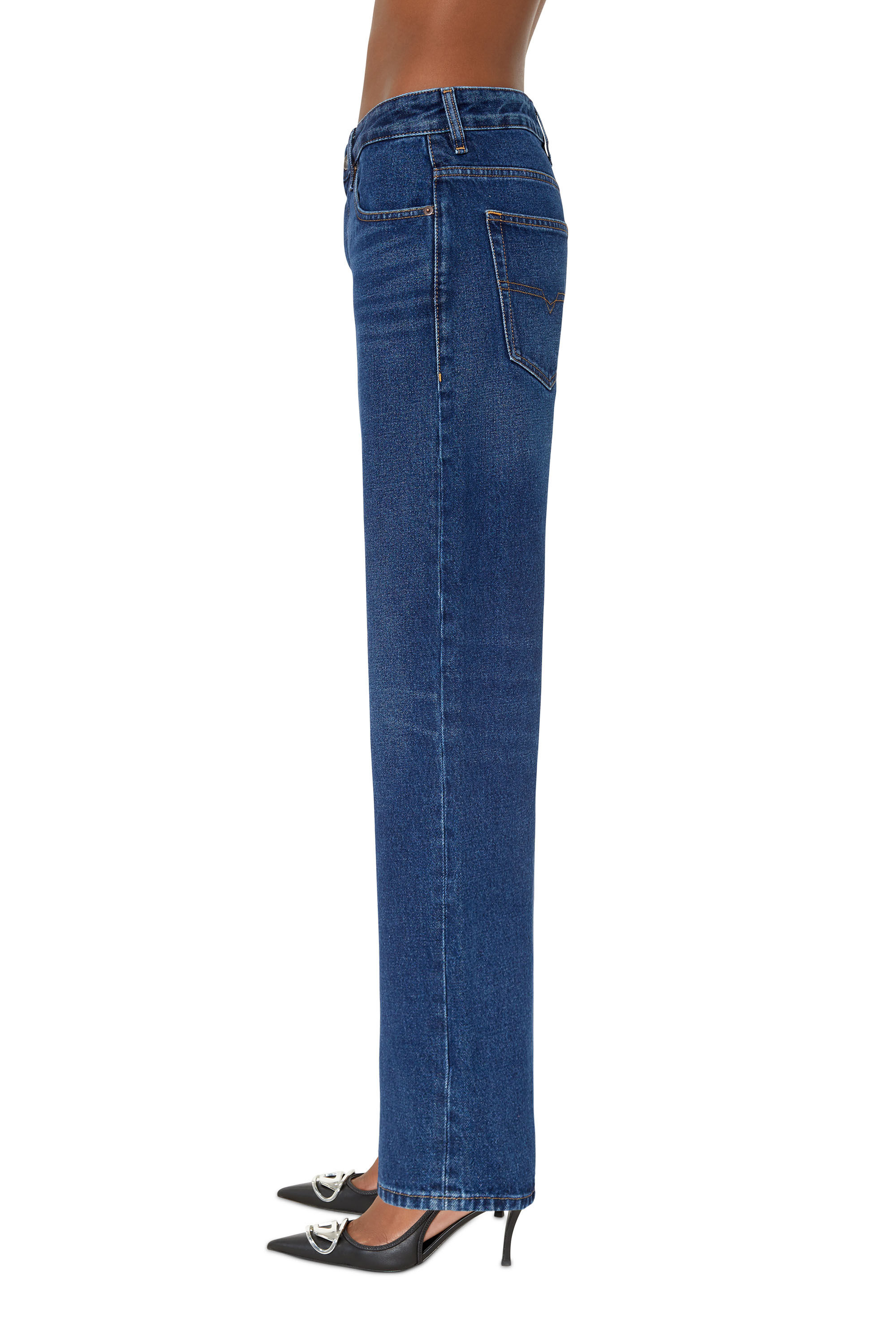 Diesel - 1999 D-Reggy 007E6 Straight Jeans, Dark Blue - Image 5