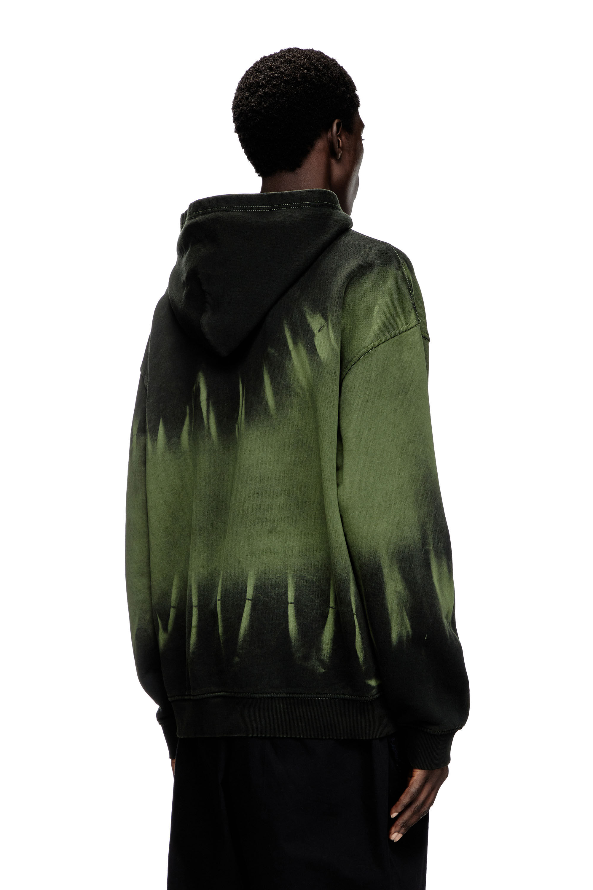 Diesel tie dye hoodie top