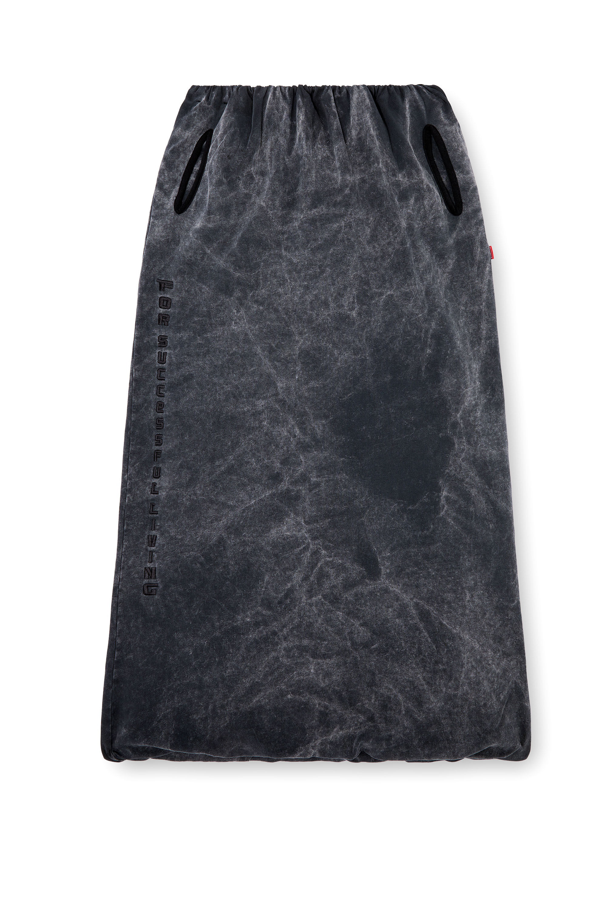 Diesel - O-REIRA, Woman's Balloon-shaped maxi skirt in Black - 2