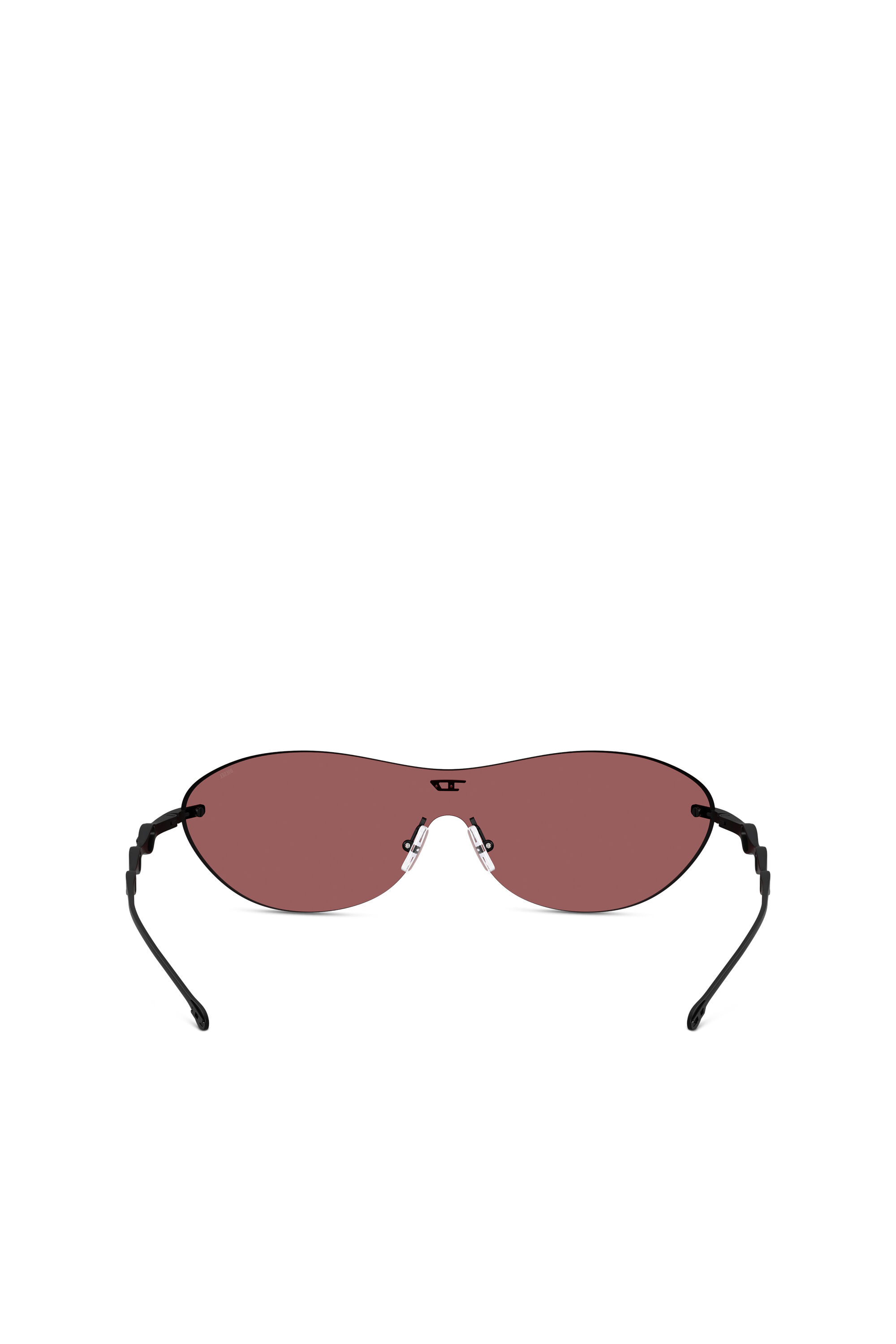 Diesel - 0DL1006 SIZE 35, Unisex's Iconic oval sunglasses in Dark Violet - 3