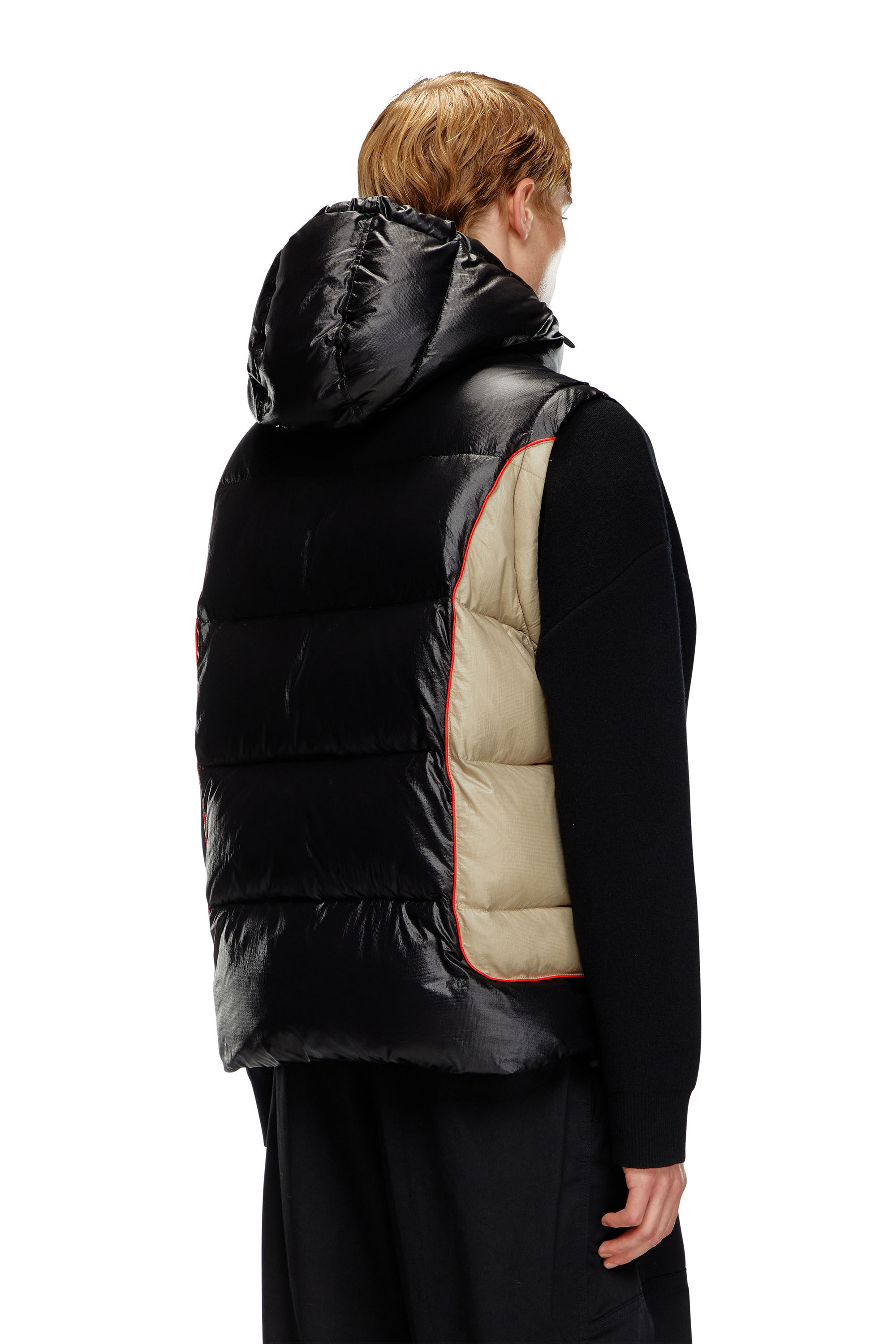Shiny puffer vest clearance
