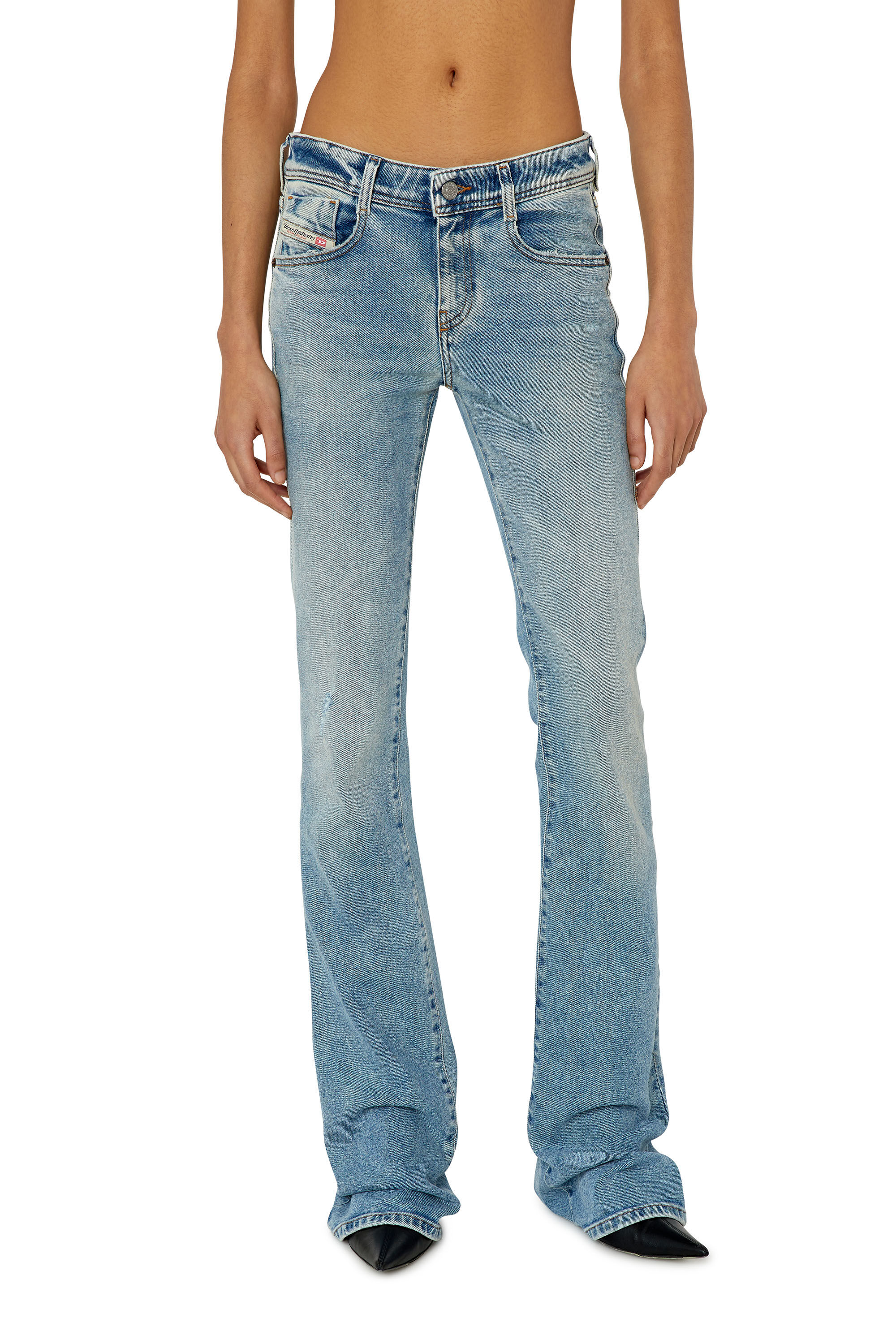 Diesel - Bootcut and Flare Jeans 1969 D-Ebbey 09E86, Light Blue - Image 3