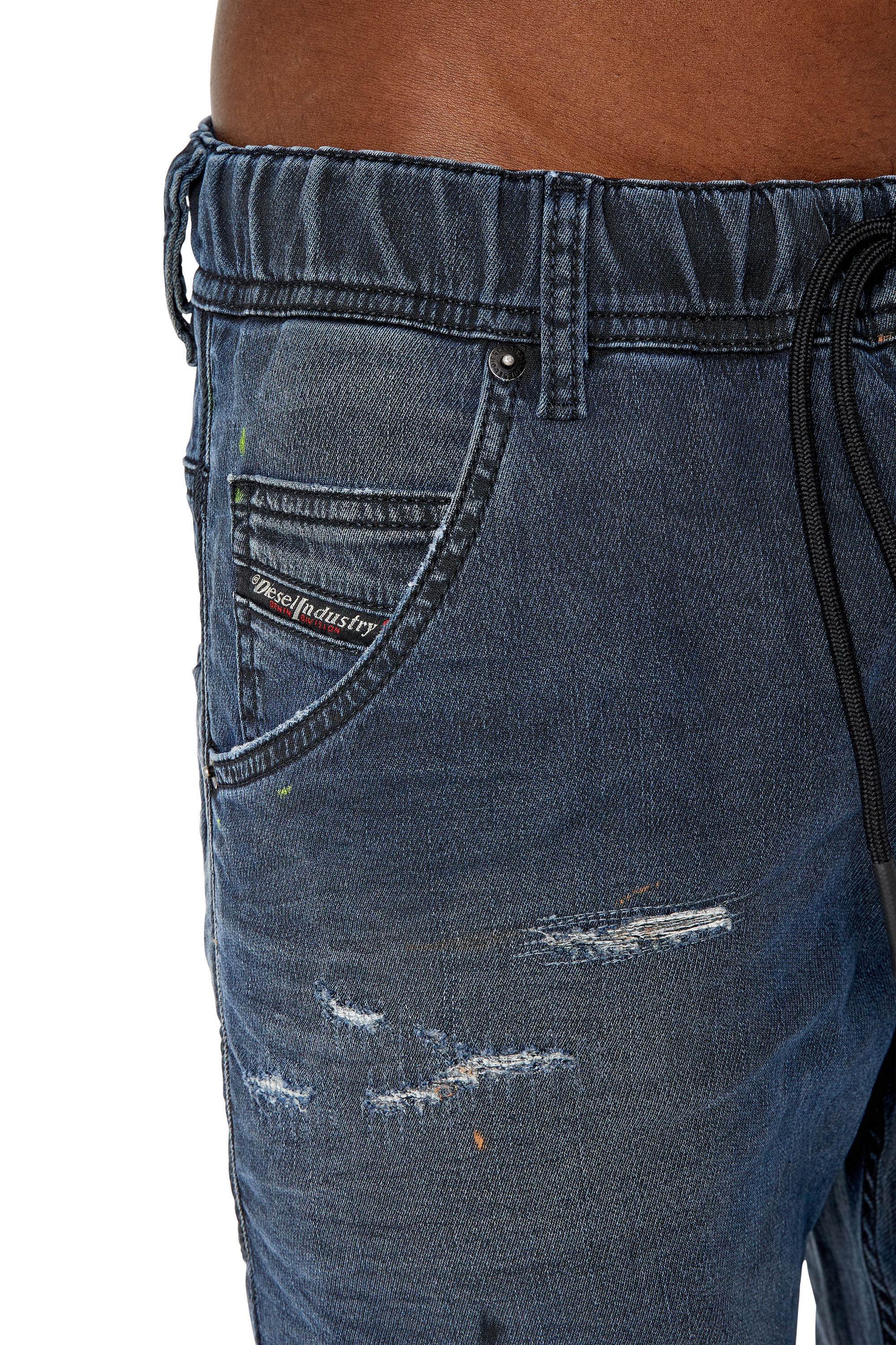 gokken Sportman plakboek KROOLEY JOGGJEANS Man: Tapered dark blue Jeans | Diesel®