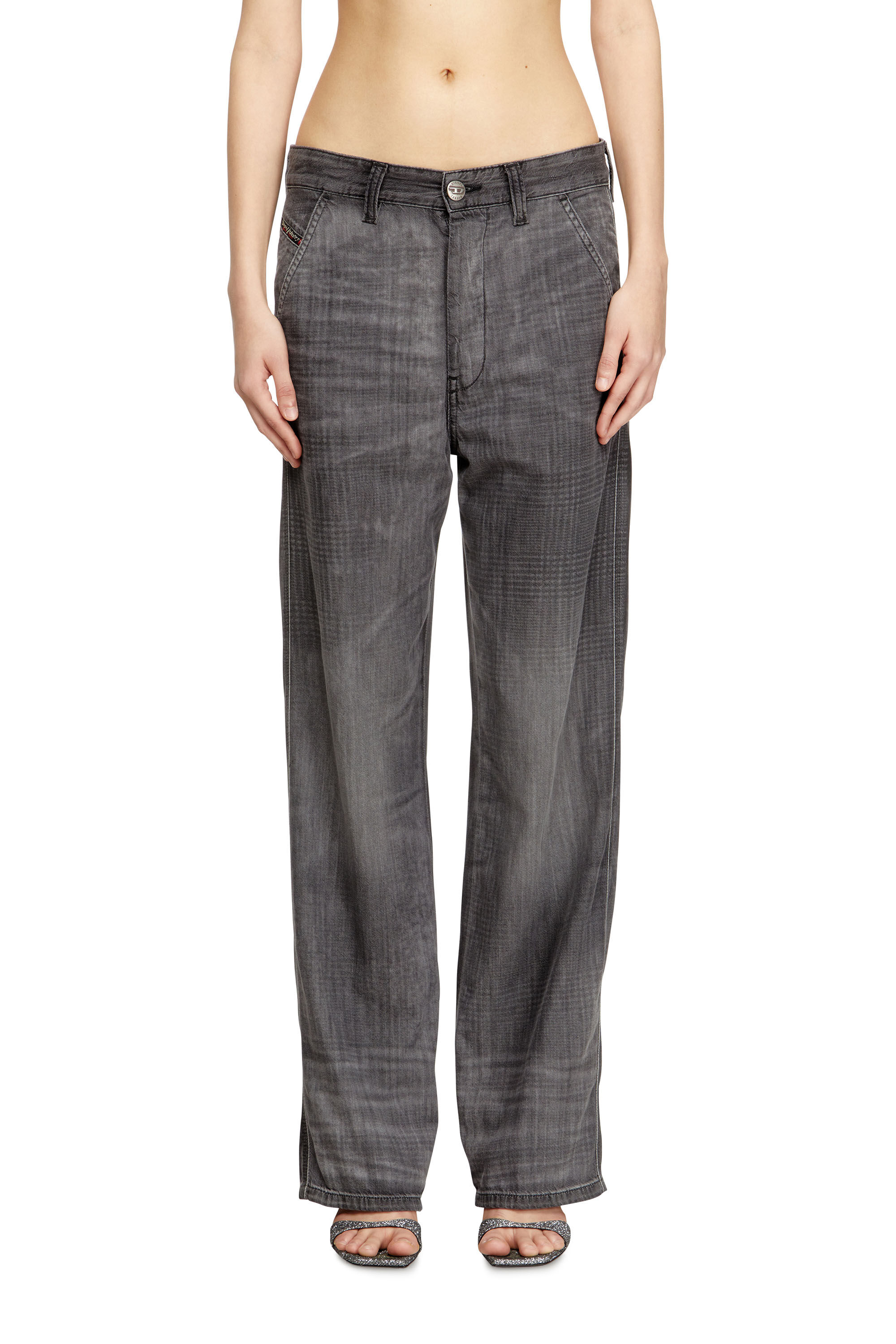 Diesel - Unisex's Regular Jeans D-Phant-chino 068UJ, Grey - 5