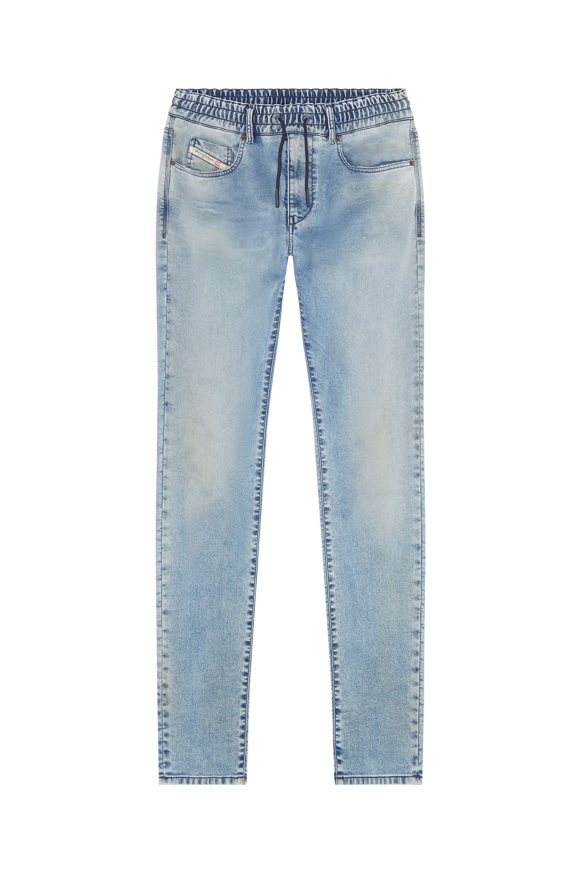 Diesel - Slim D-Strukt JoggJeans® 068DU, Light Blue - Image 2