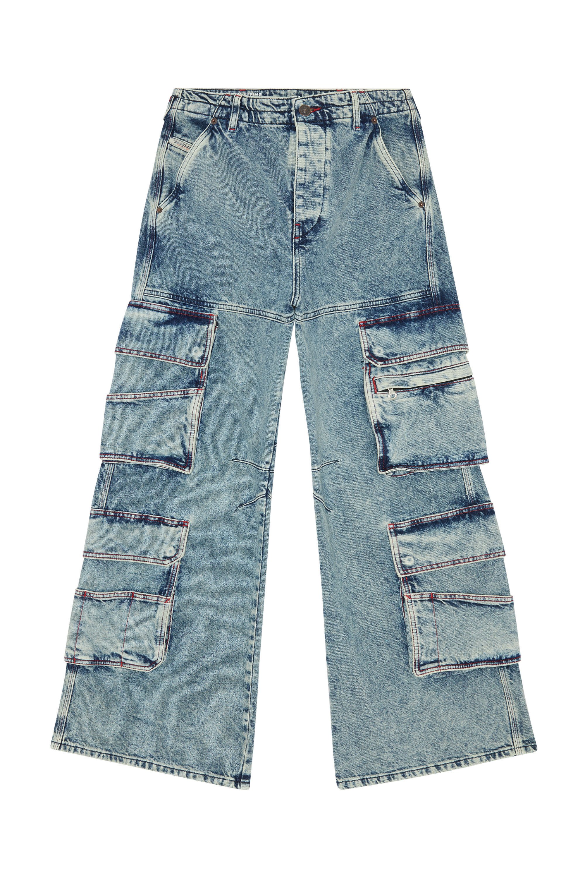 Diesel - Straight Jeans 1996 D-Sire 0EMAN, Medium blue - Image 2